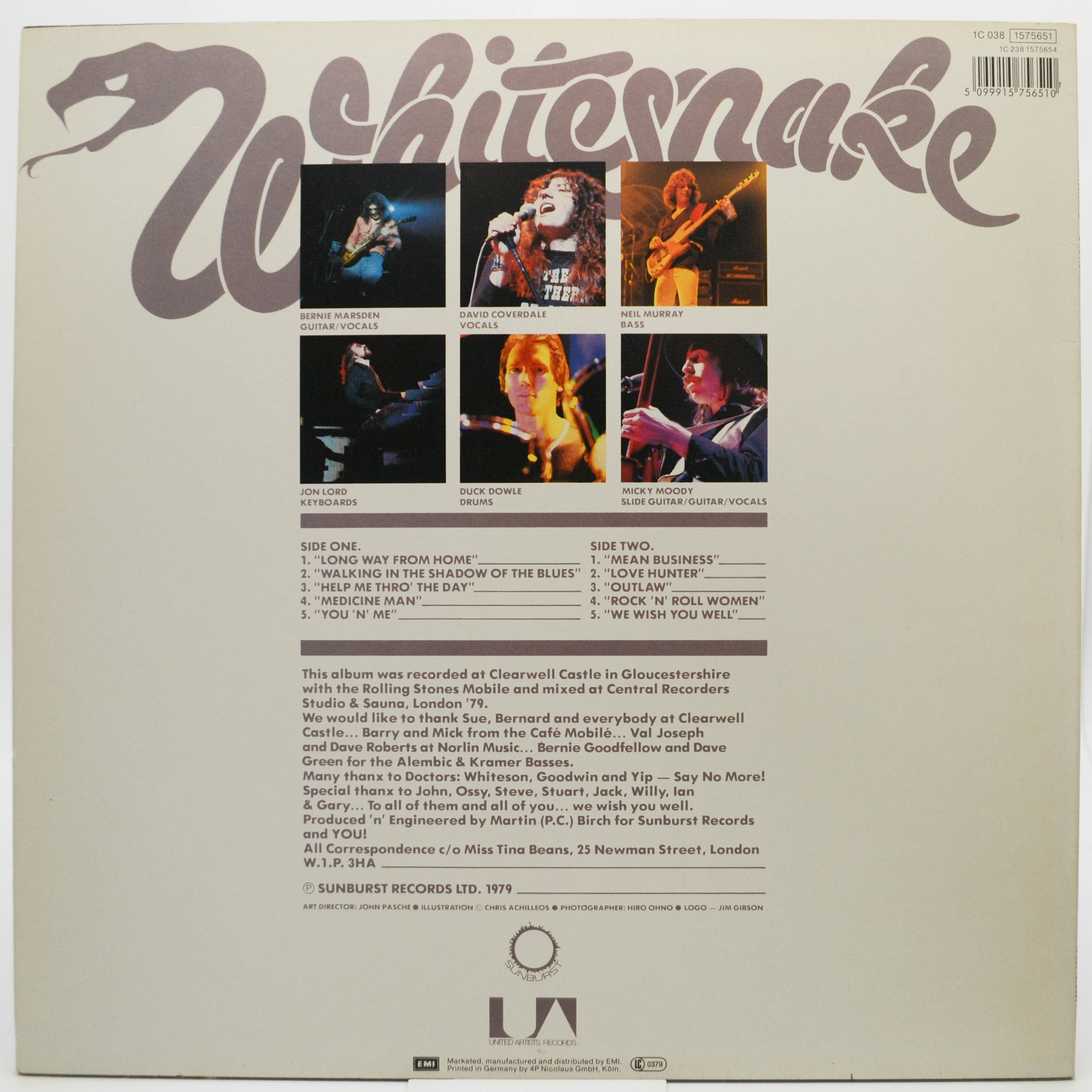 Whitesnake — Lovehunter, 1979