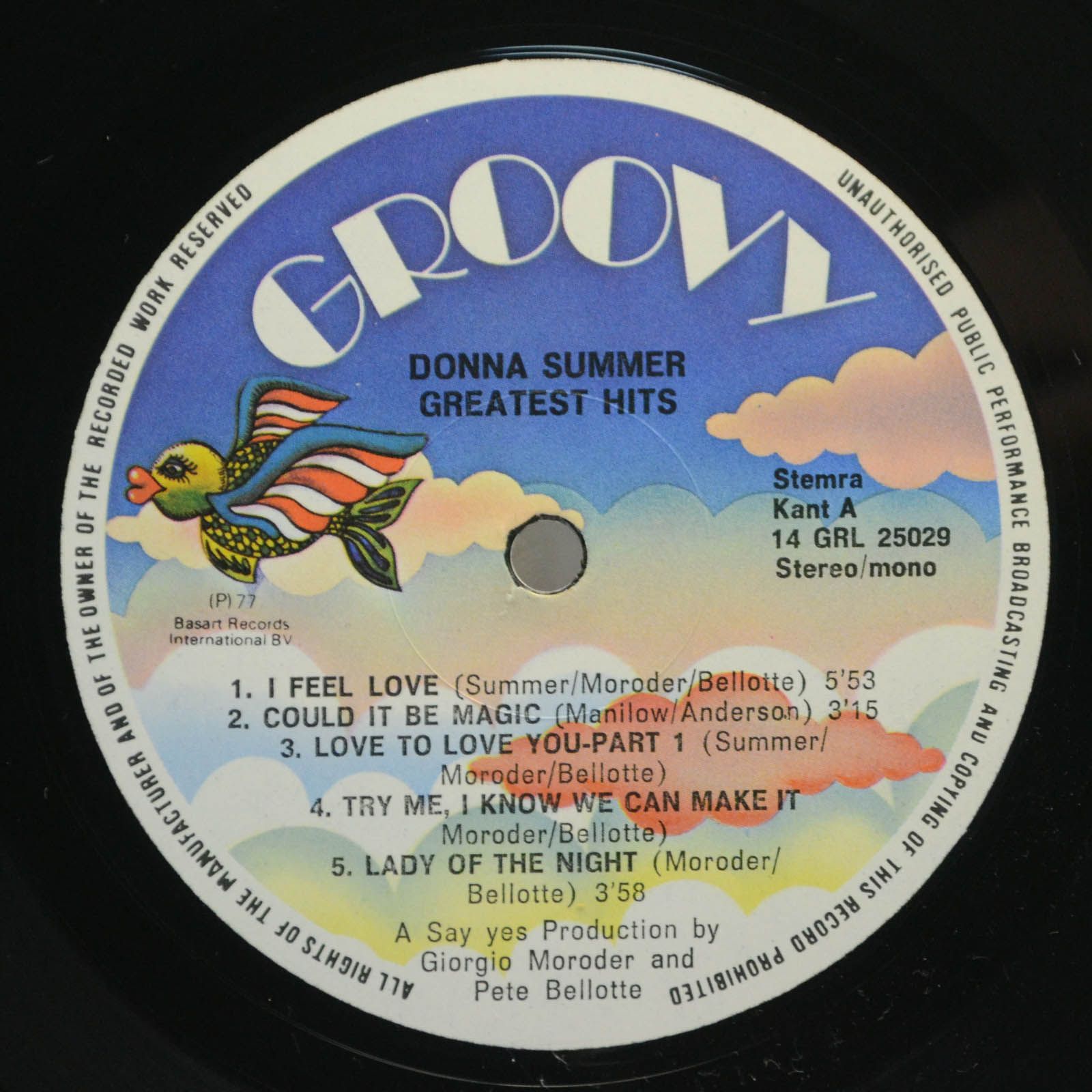 Donna Summer — Greatest Hits, 1977