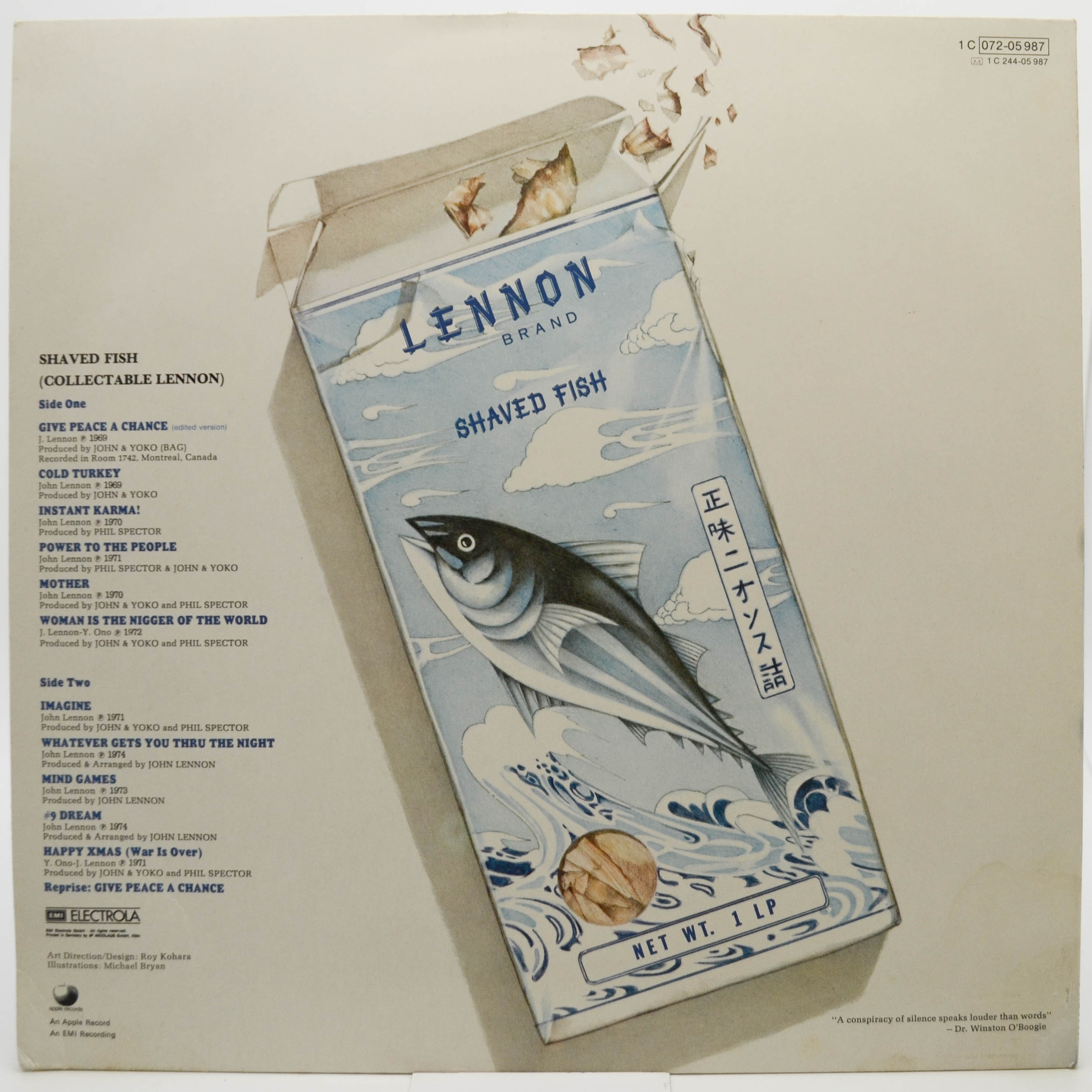 Lennon / Plastic Ono Band — Shaved Fish, 1975