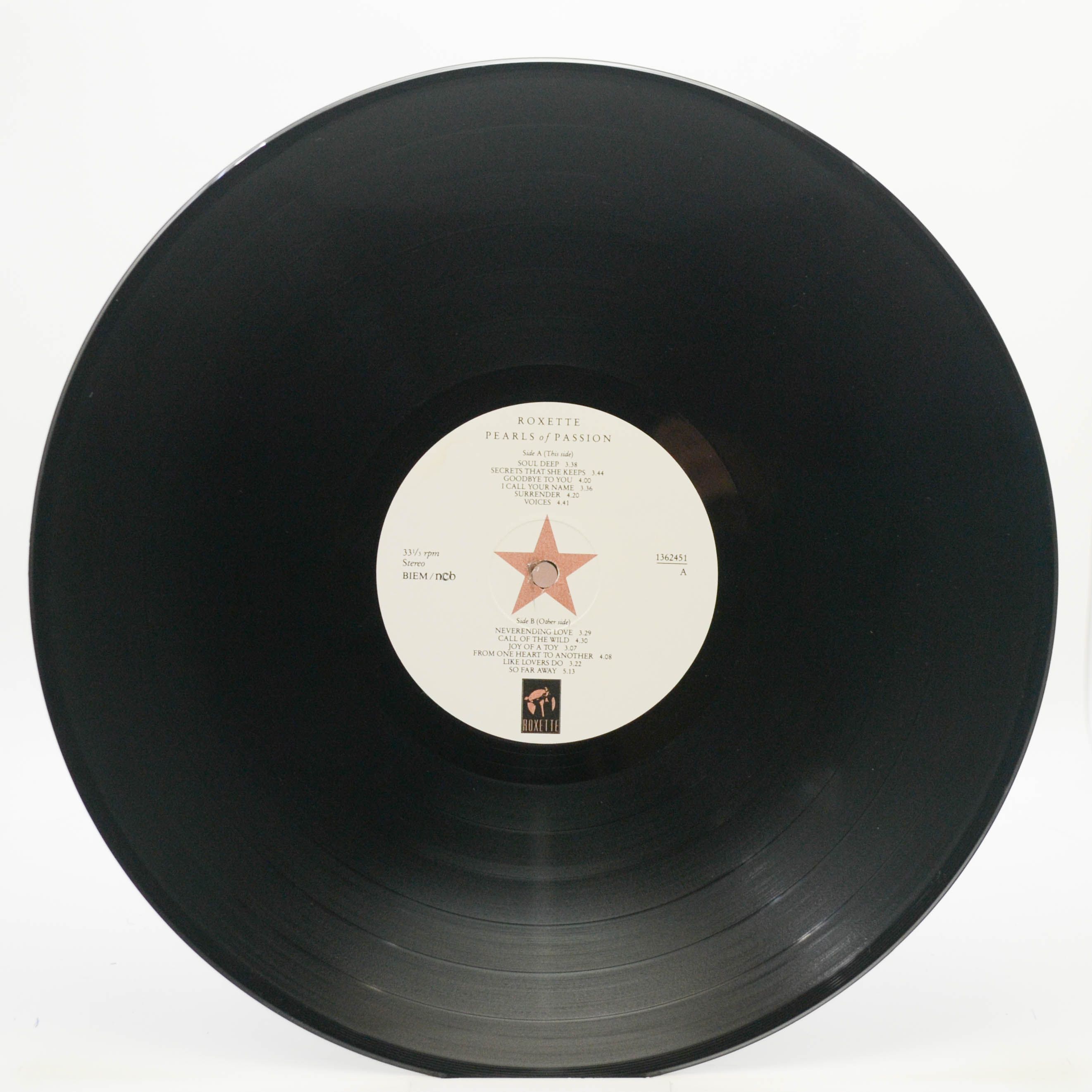 Roxette — Pearls Of Passion, 1986