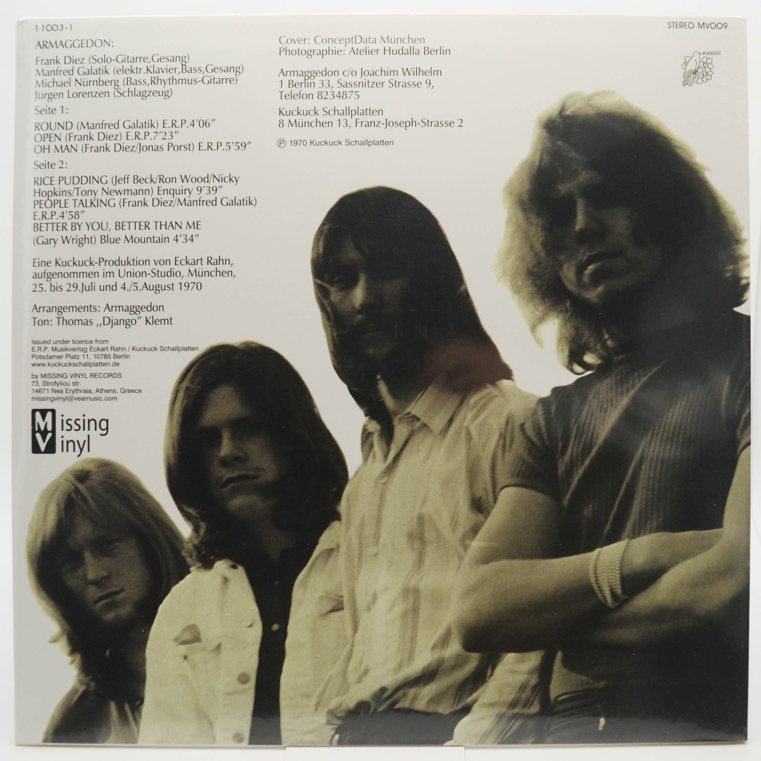 Armaggedon — Armaggedon, 1970