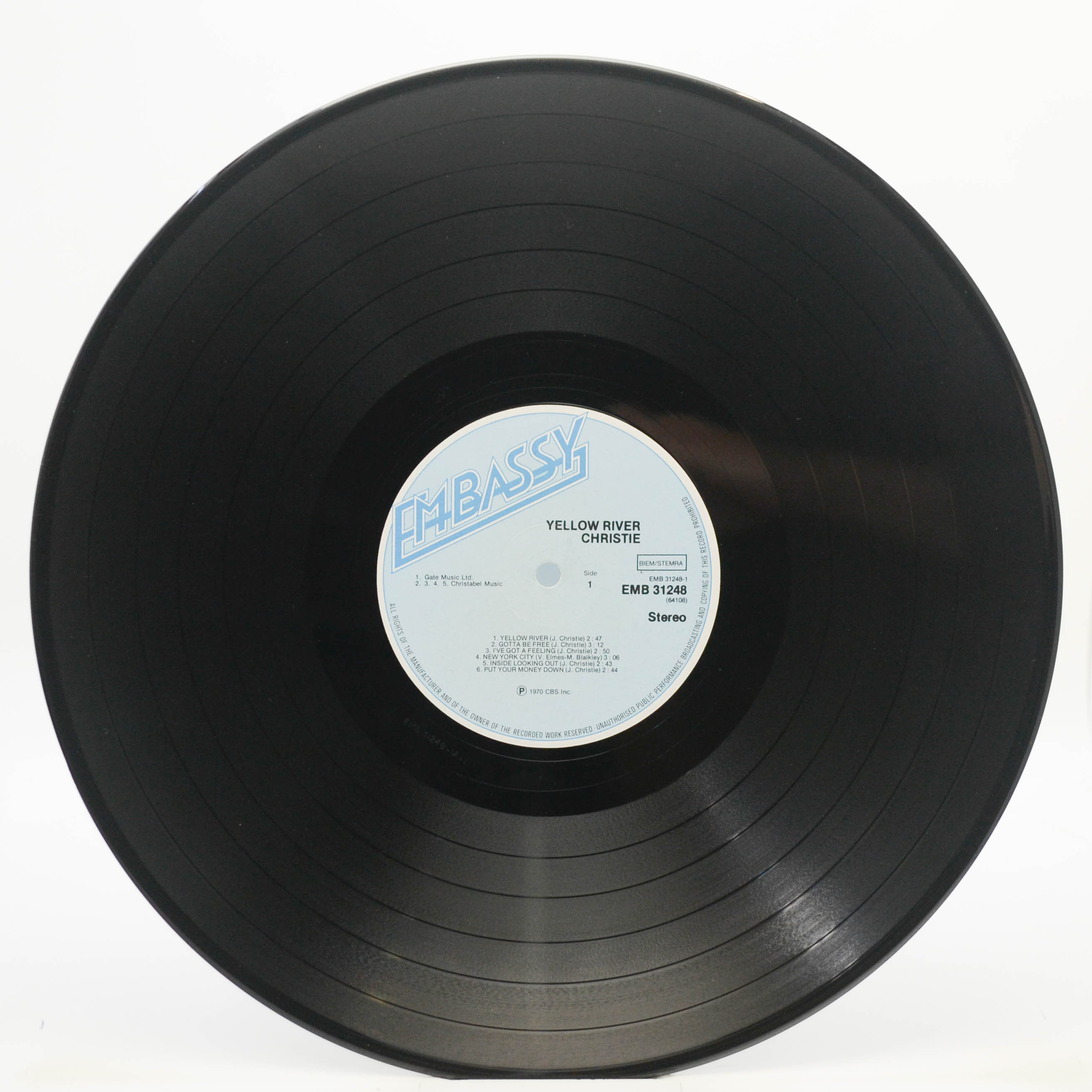 Christie — Yellow River, 1970