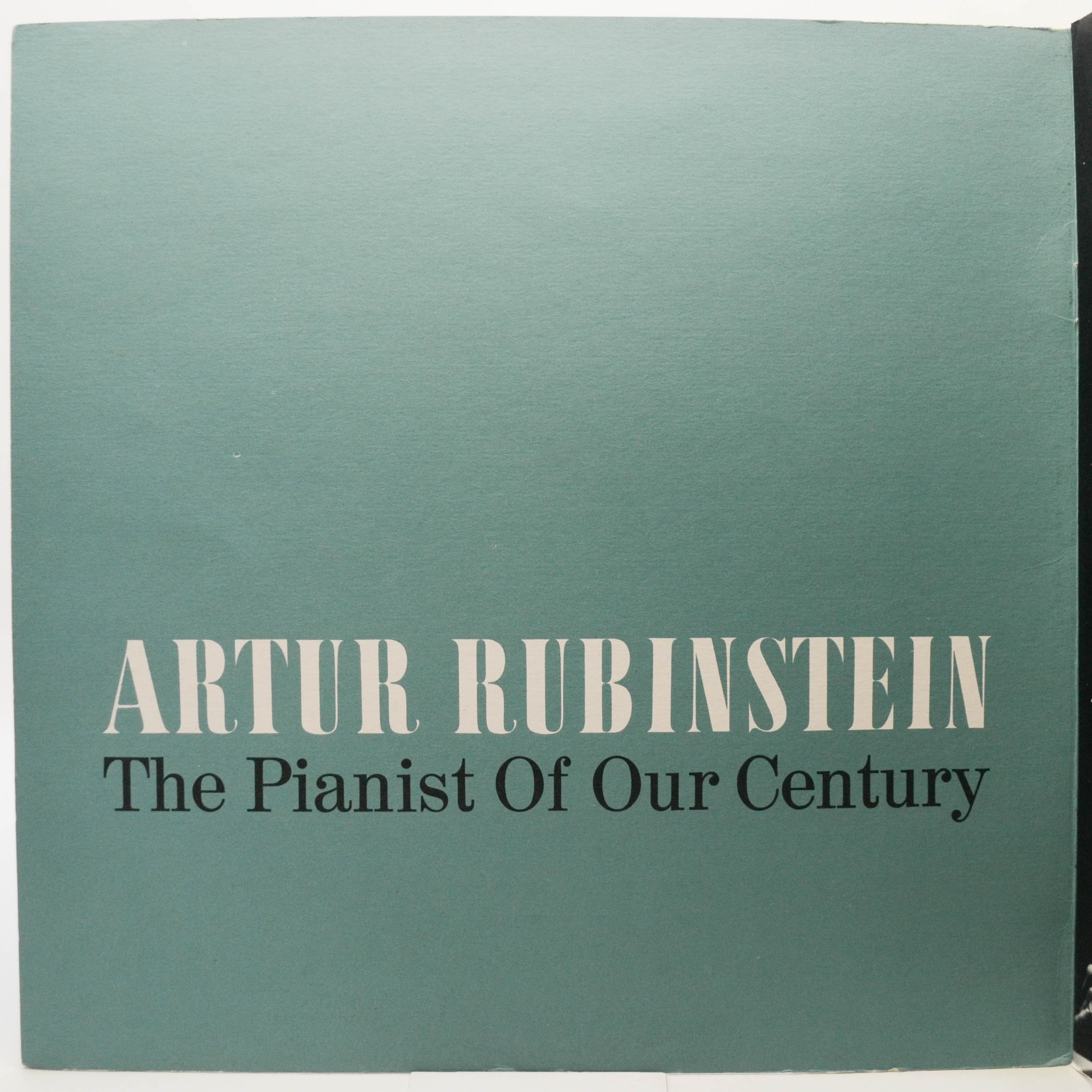 Chopin – Rubinstein — Artur Rubinstein - The Pianist Of Our Century (booklet),