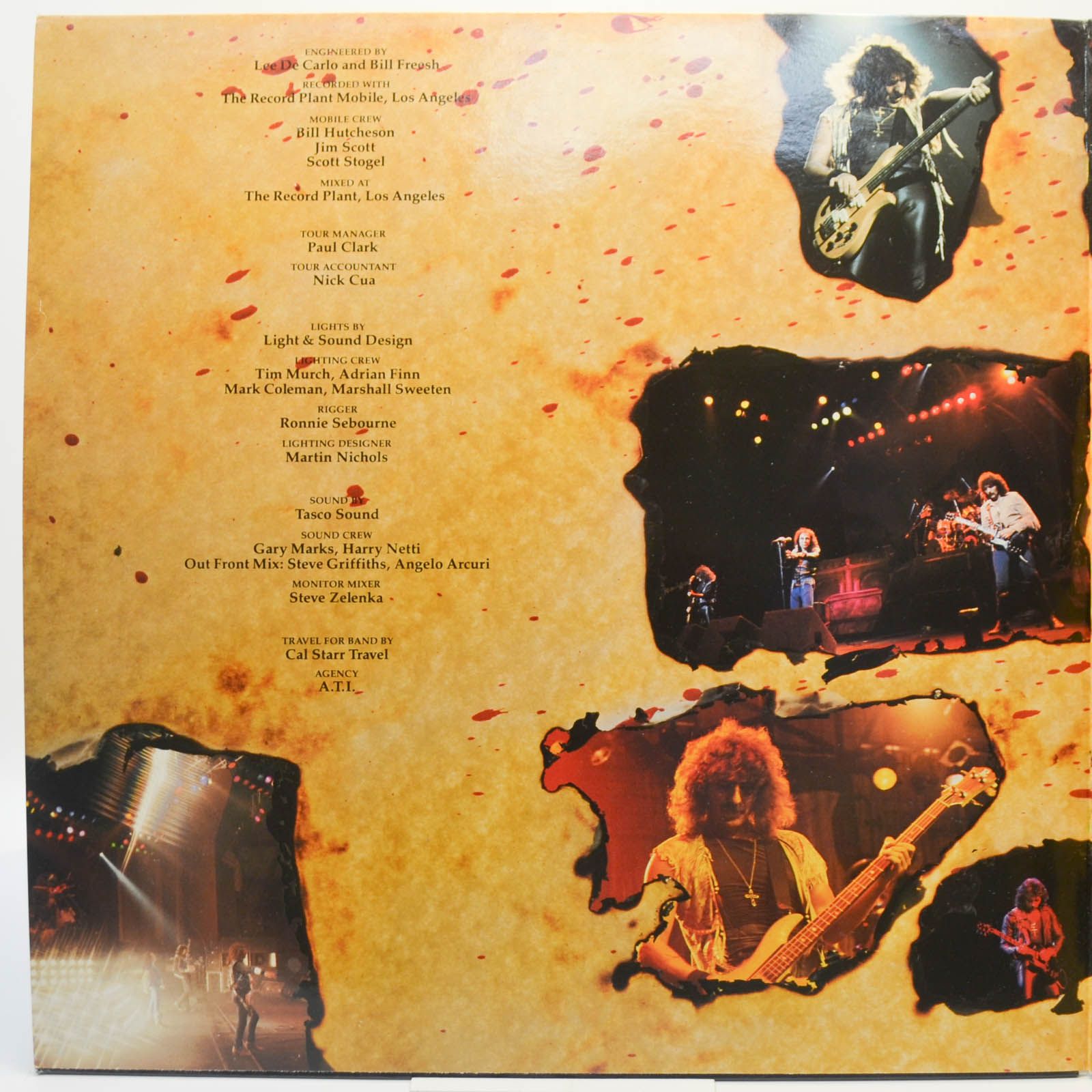 Black Sabbath — Live Evil (2LP), 1983