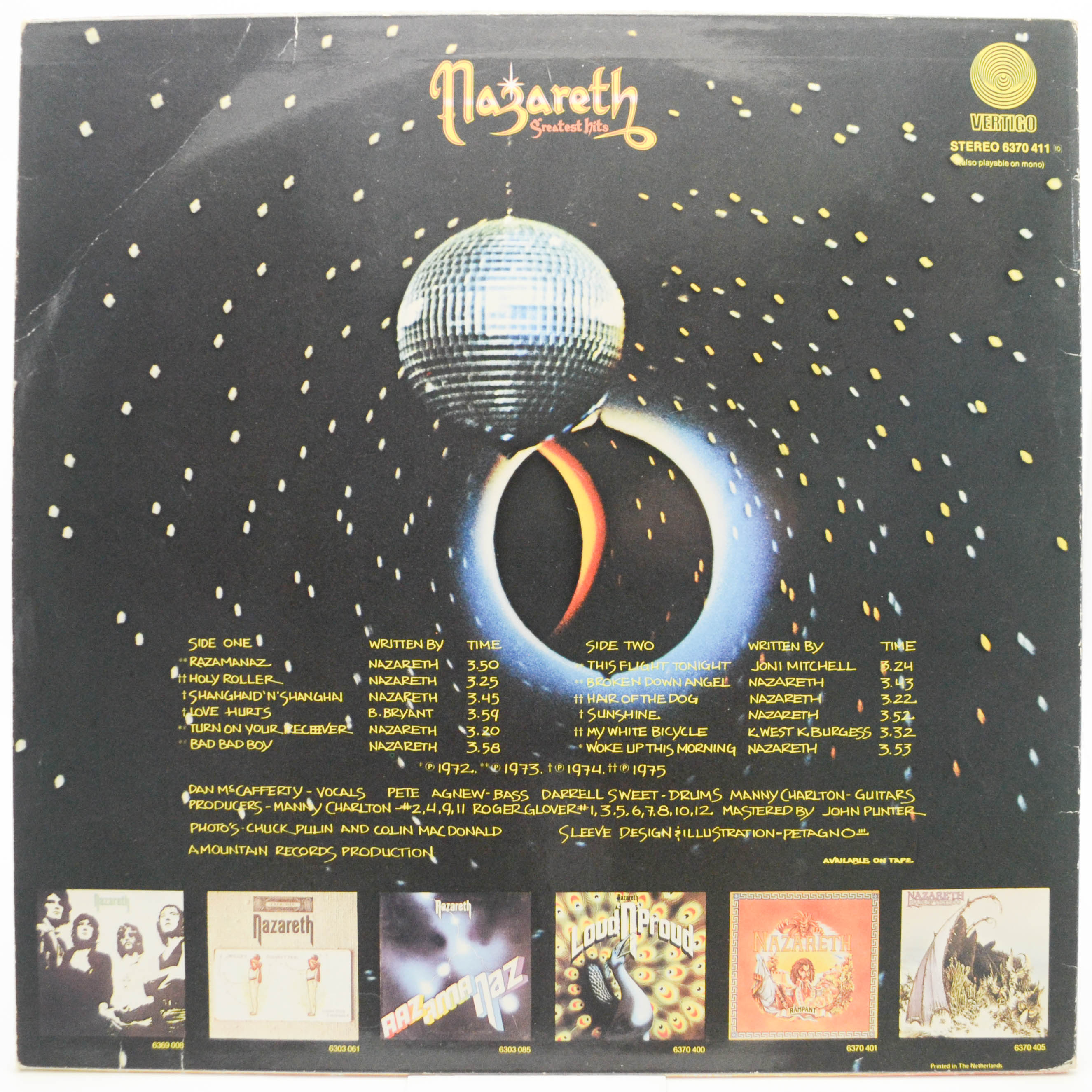 Nazareth — Greatest Hits, 1975