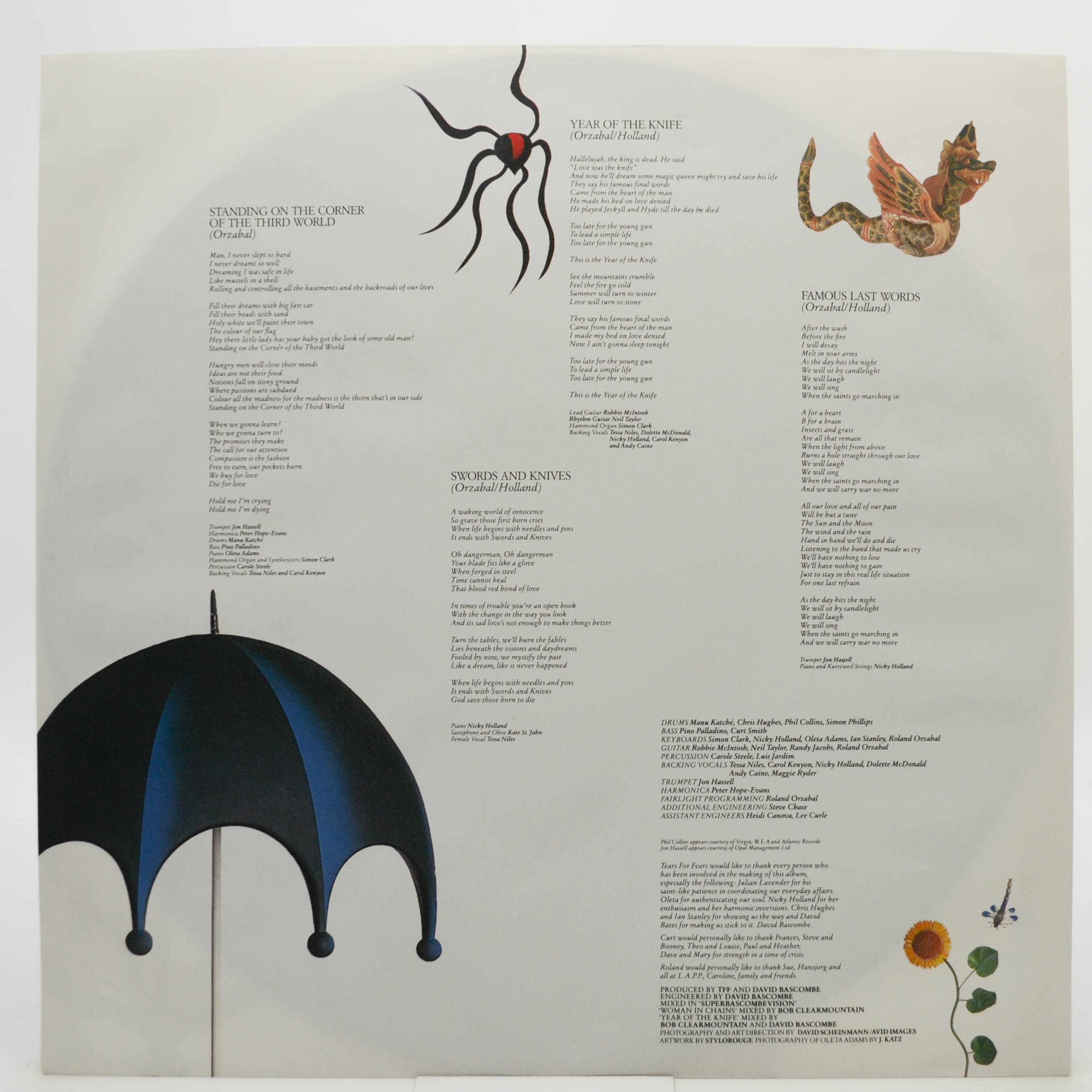 Tears For Fears — The Seeds Of Love, 1989