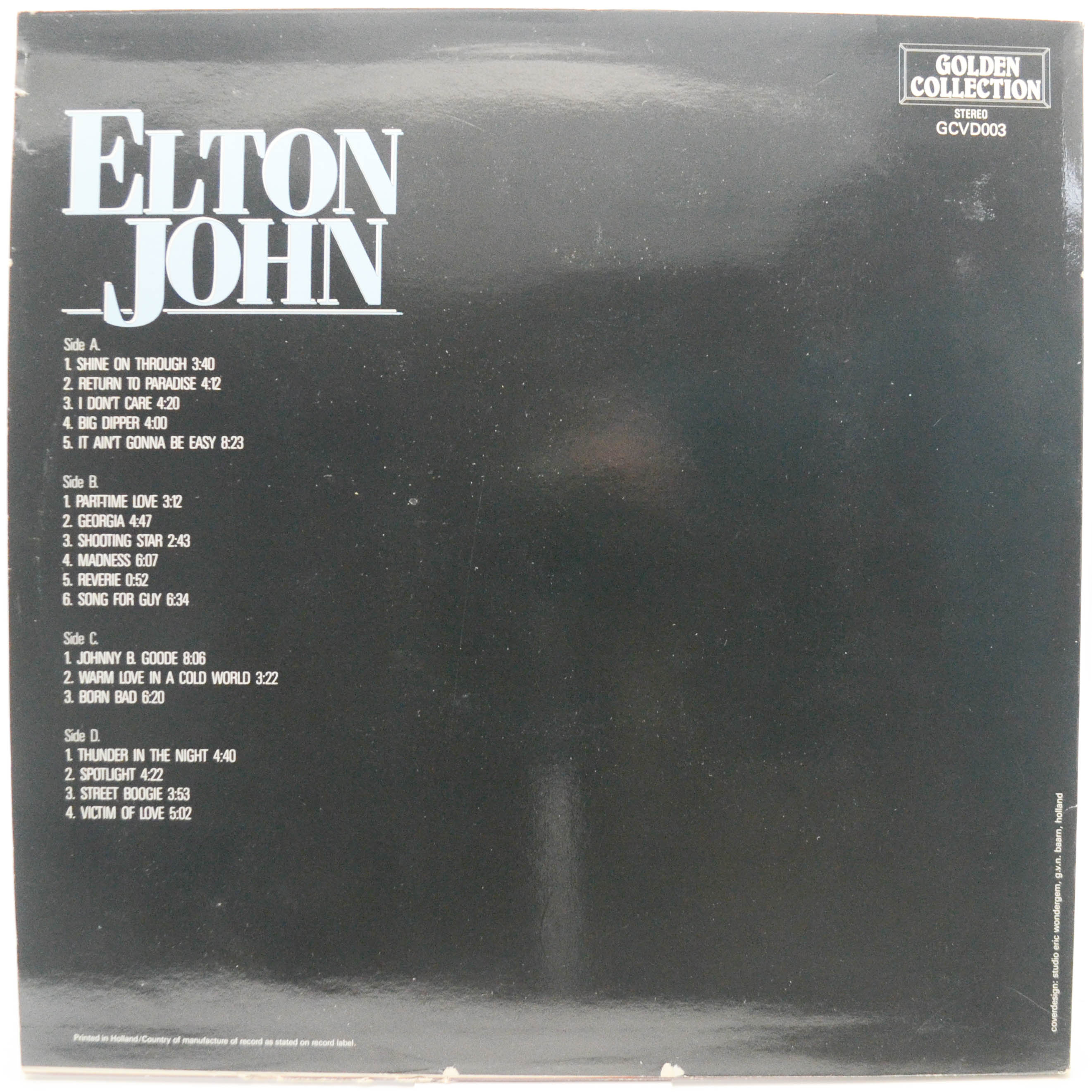 Elton John — Golden Collection (2LP), 1979