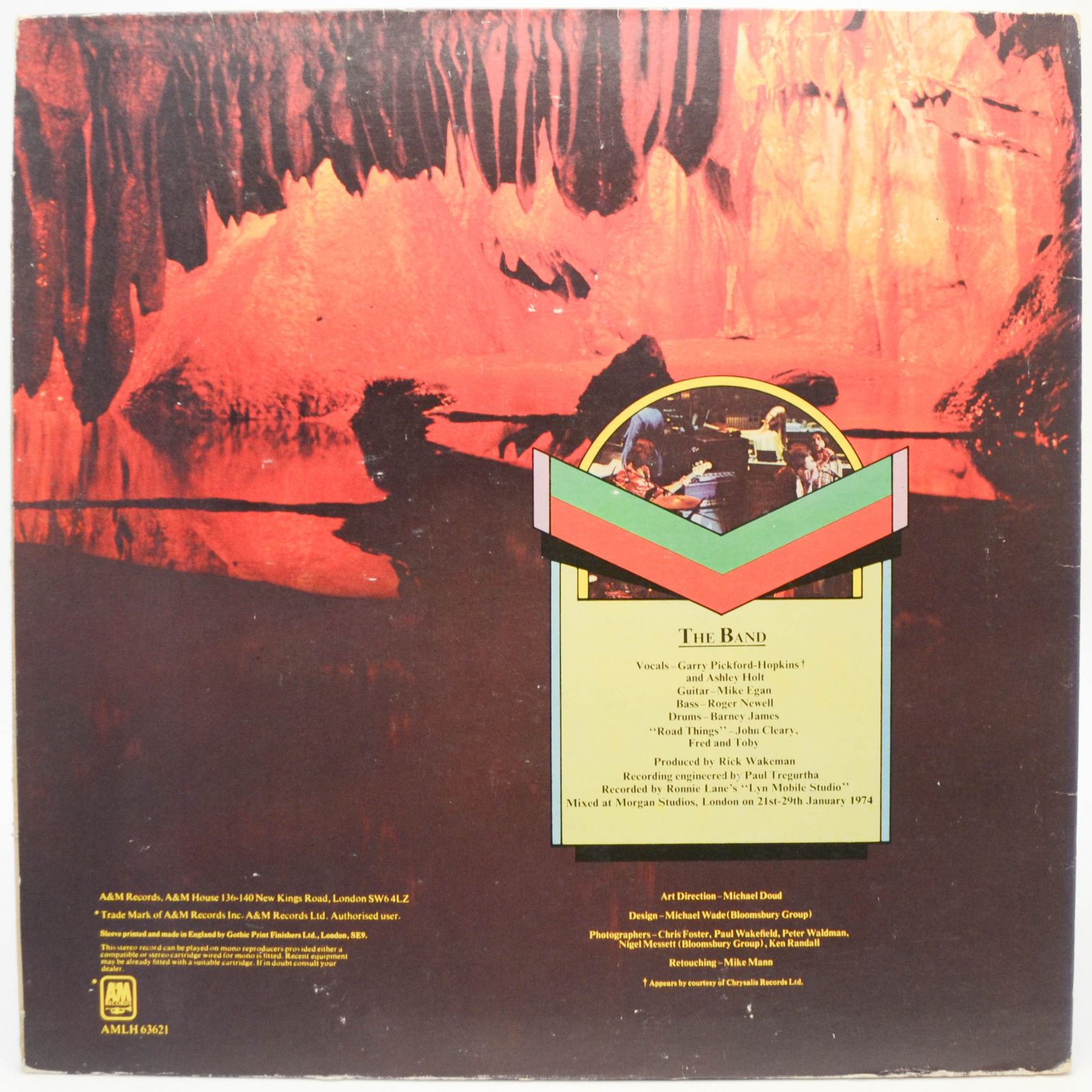 Rick Wakeman — Journey To The Centre Of The Earth (1-st UK, booklet), 1974