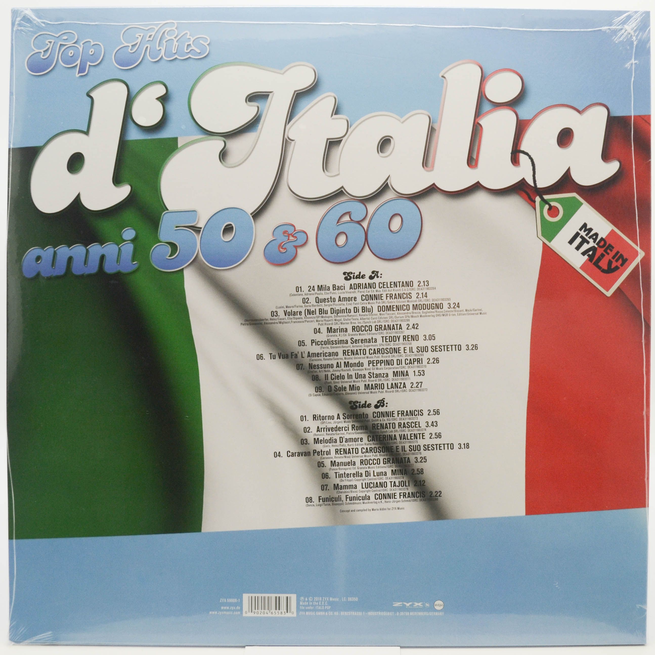 Various — Top Hits D'Italia Anni 50 & 60, 2019