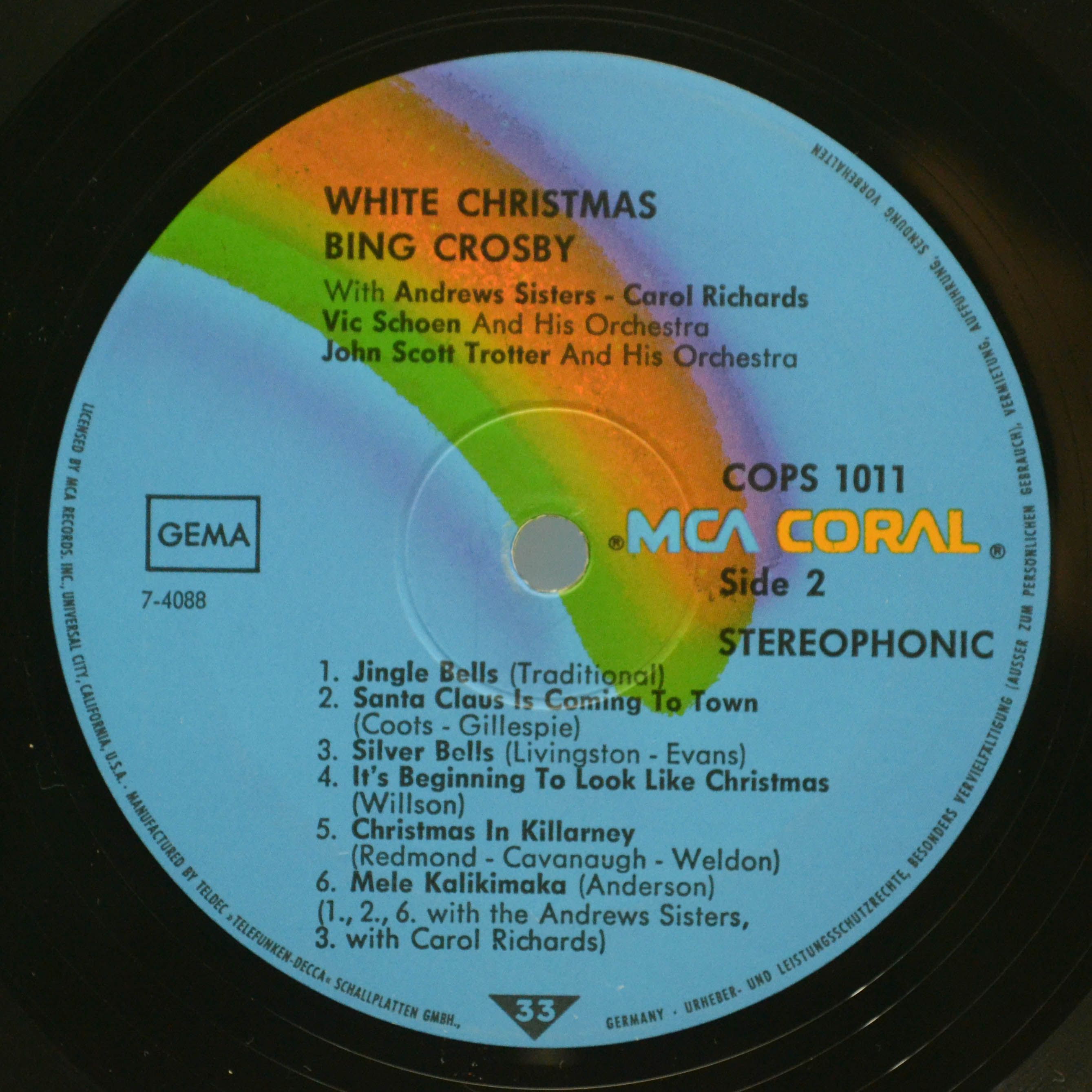 Bing Crosby — White Christmas, 1955