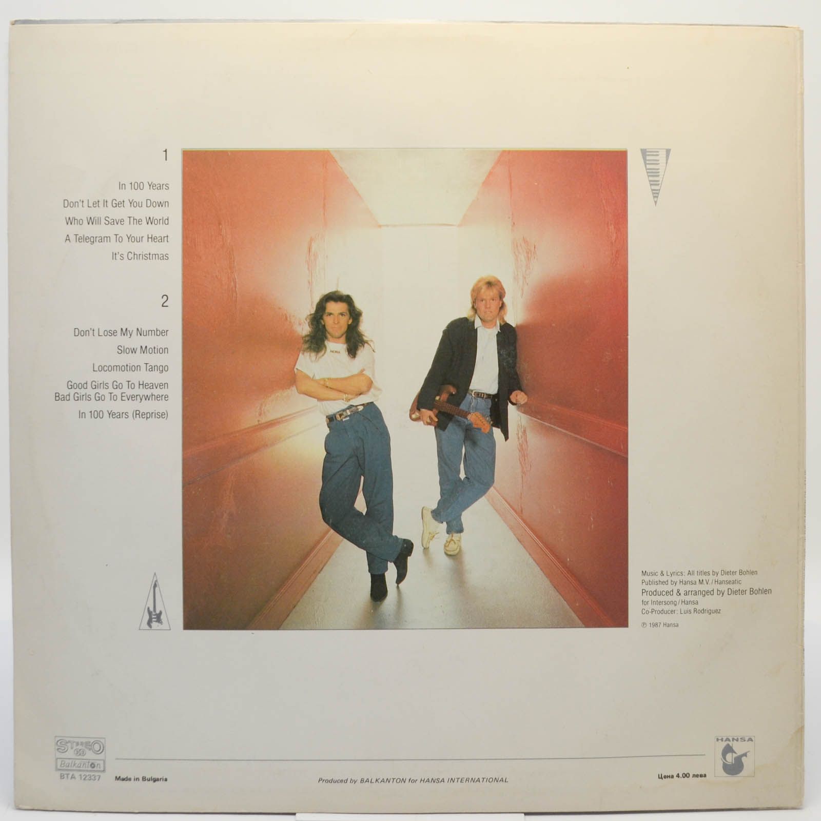 Modern Talking — In The Garden Of Venus - The 6th Album, 1988