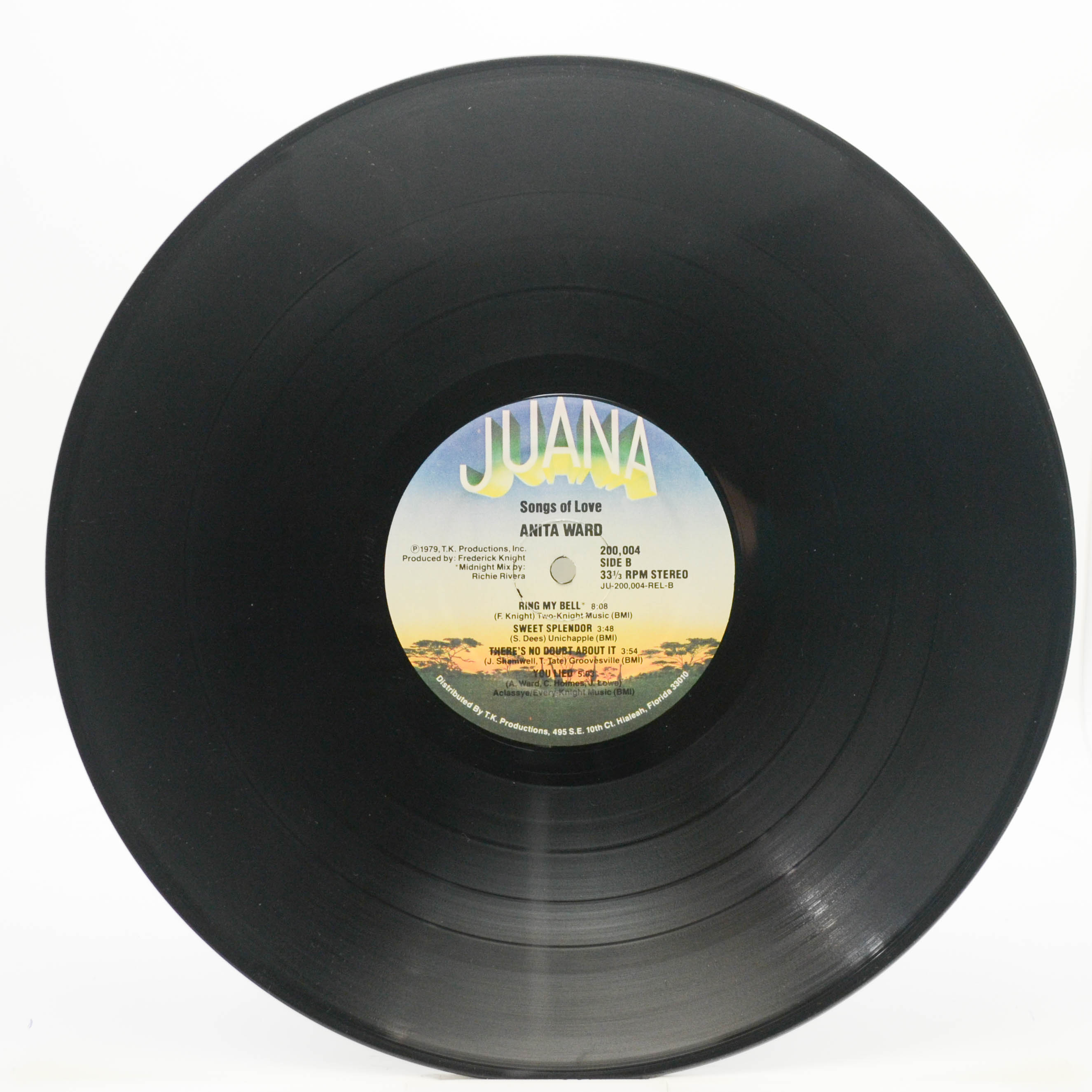 Anita Ward — Songs Of Love (1-st, USA), 1979