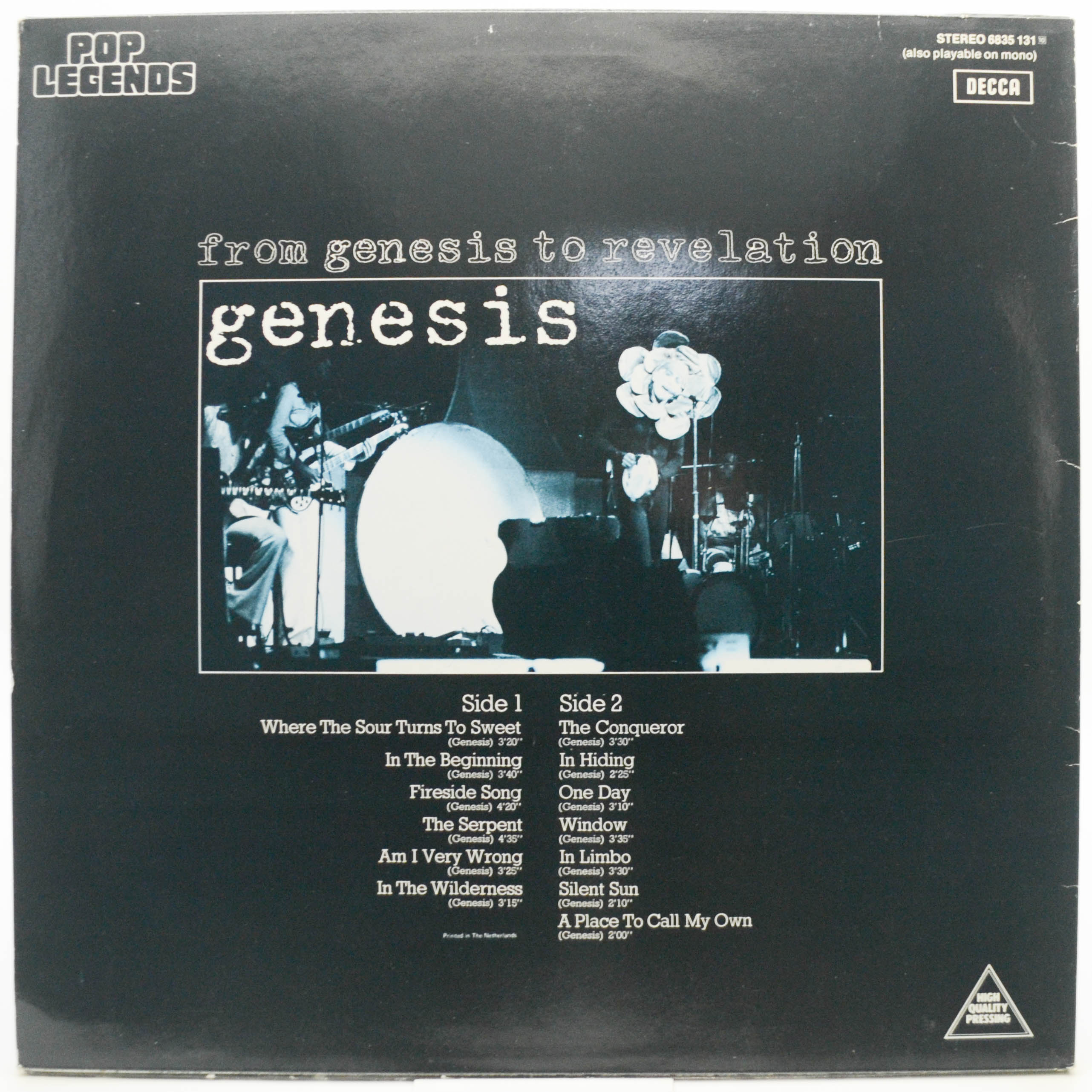 Genesis — From Genesis To Revelation, 1969