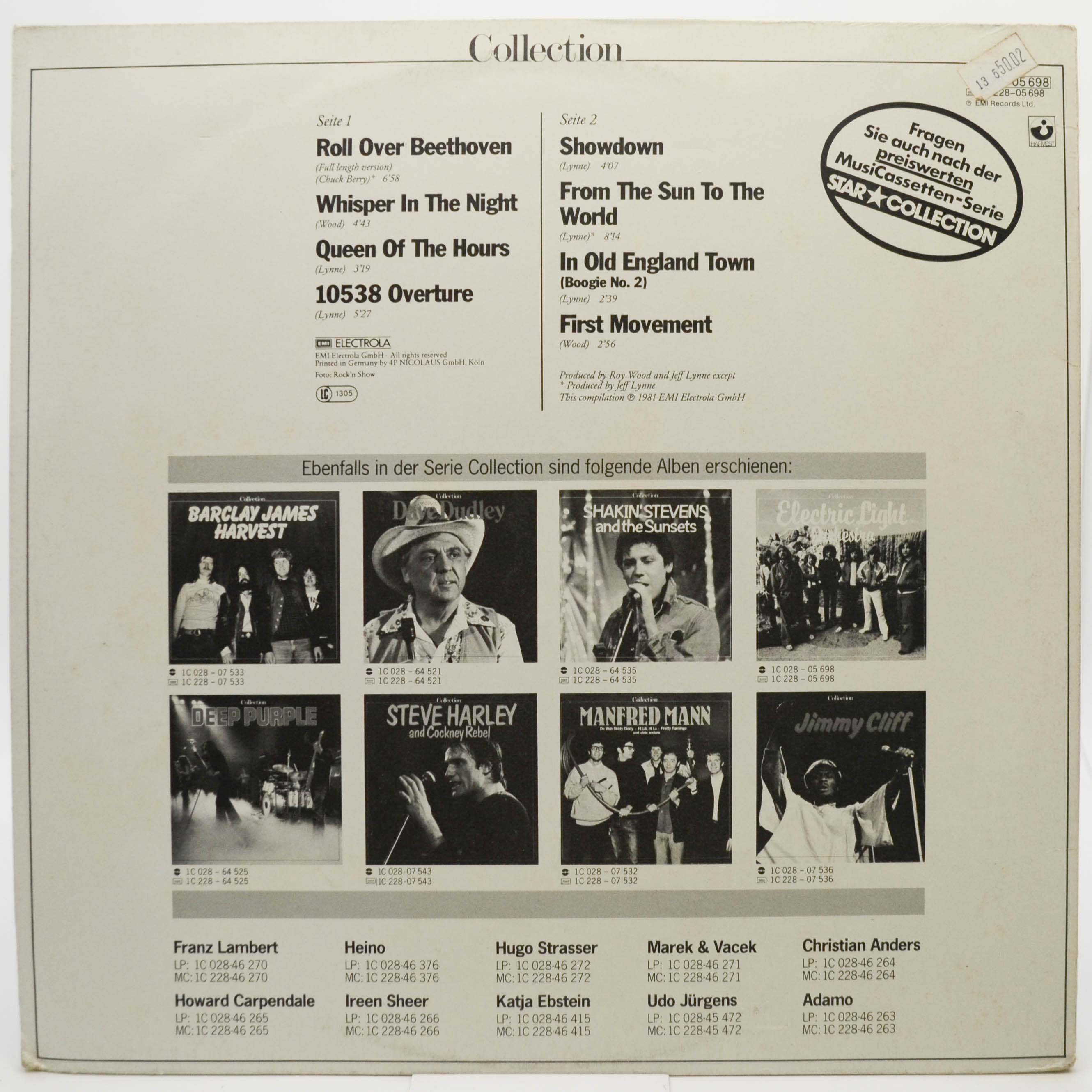 Electric Light Orchestra — Collection, 1981