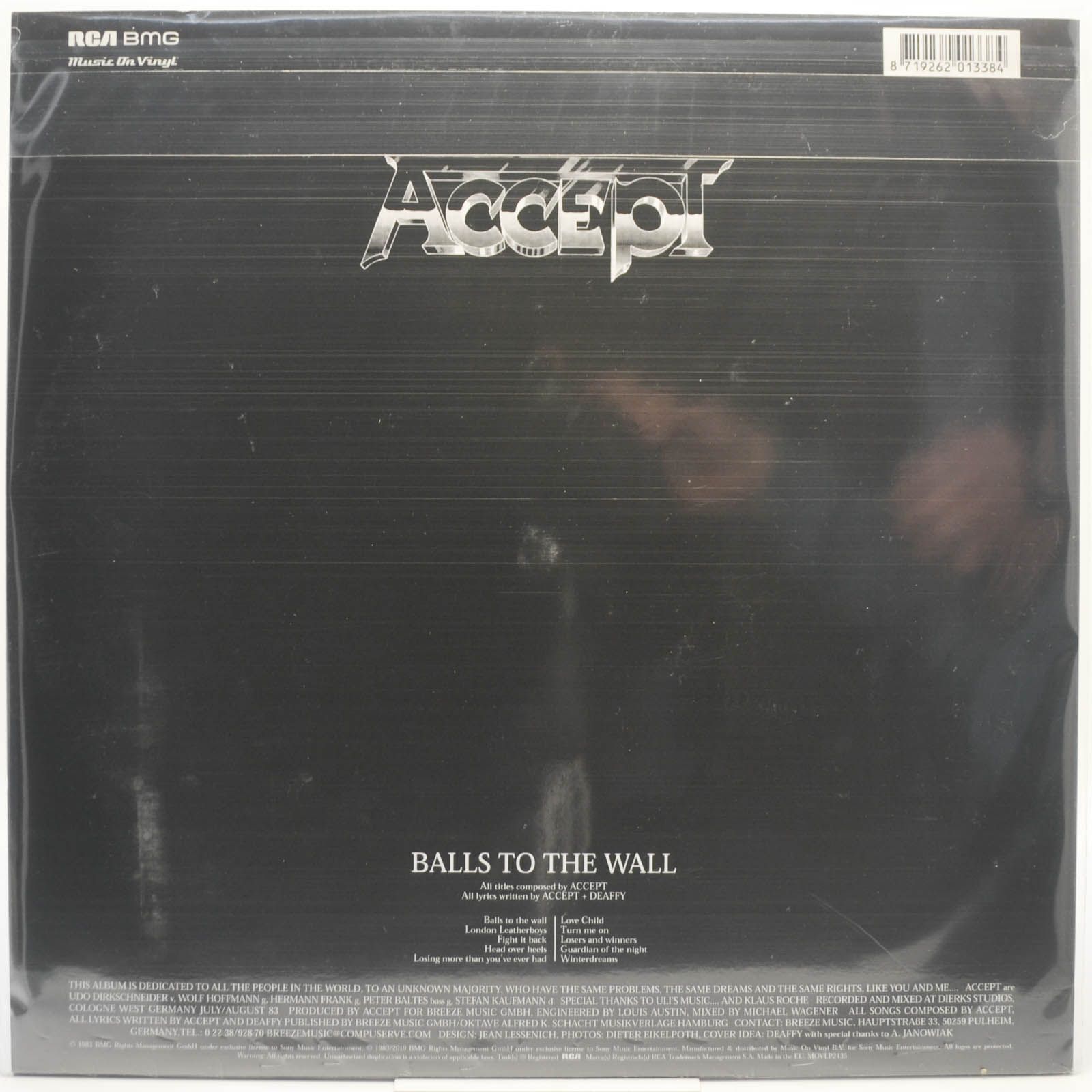 Accept — Balls To The Wall, 1983