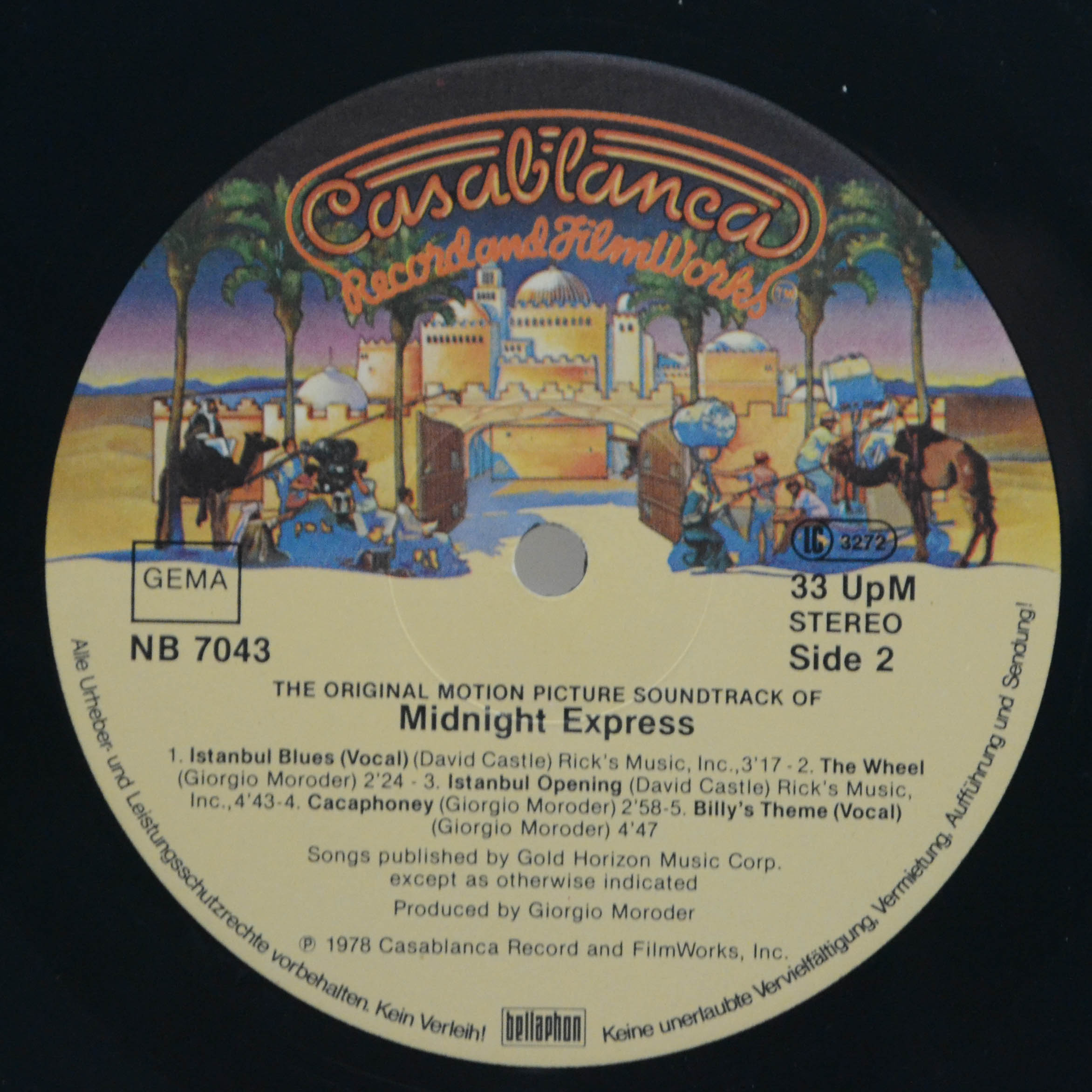 Giorgio Moroder - Midnight Express (Music From The Original Motion
