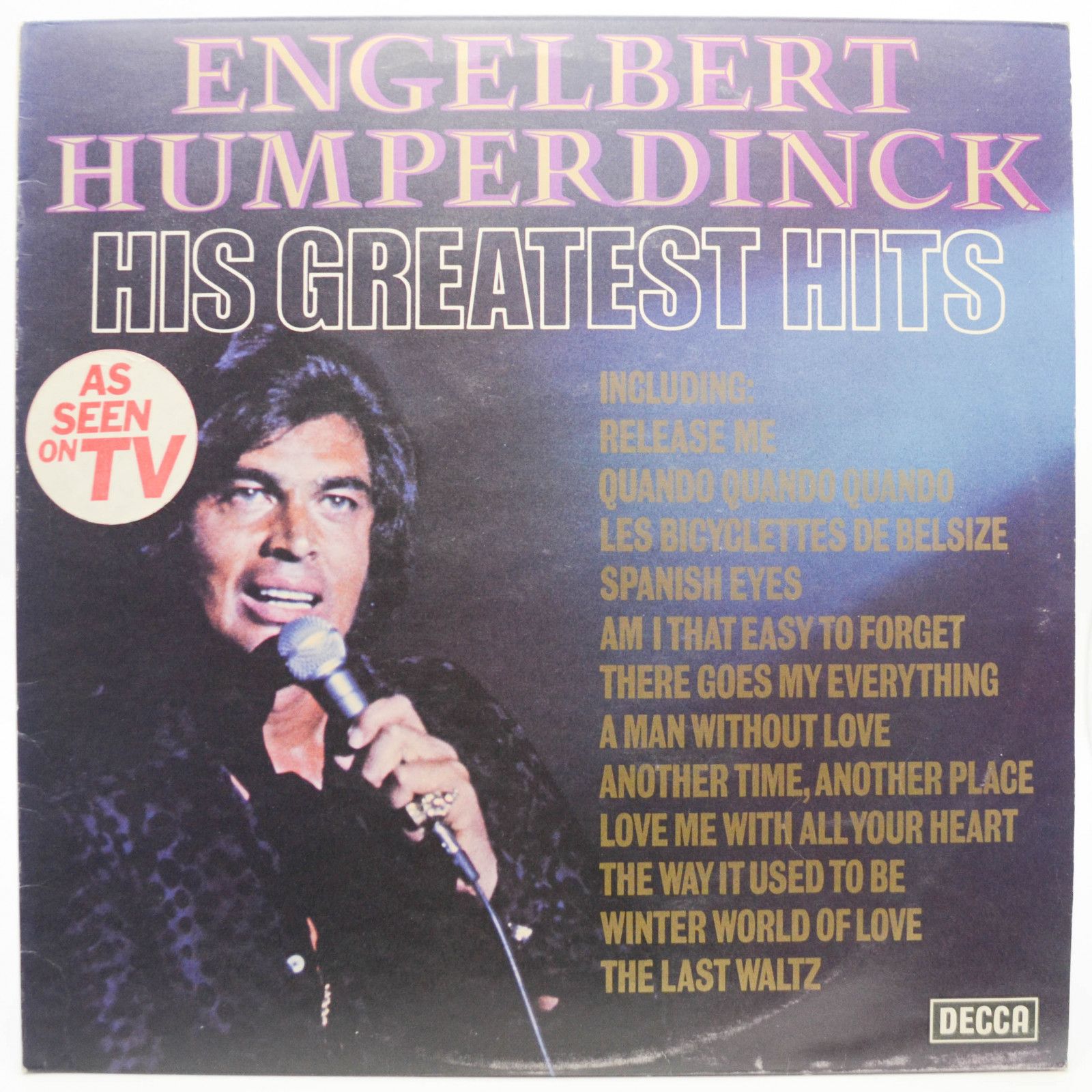Engelbert Humperdinck — His Greatest Hits (UK), 1974