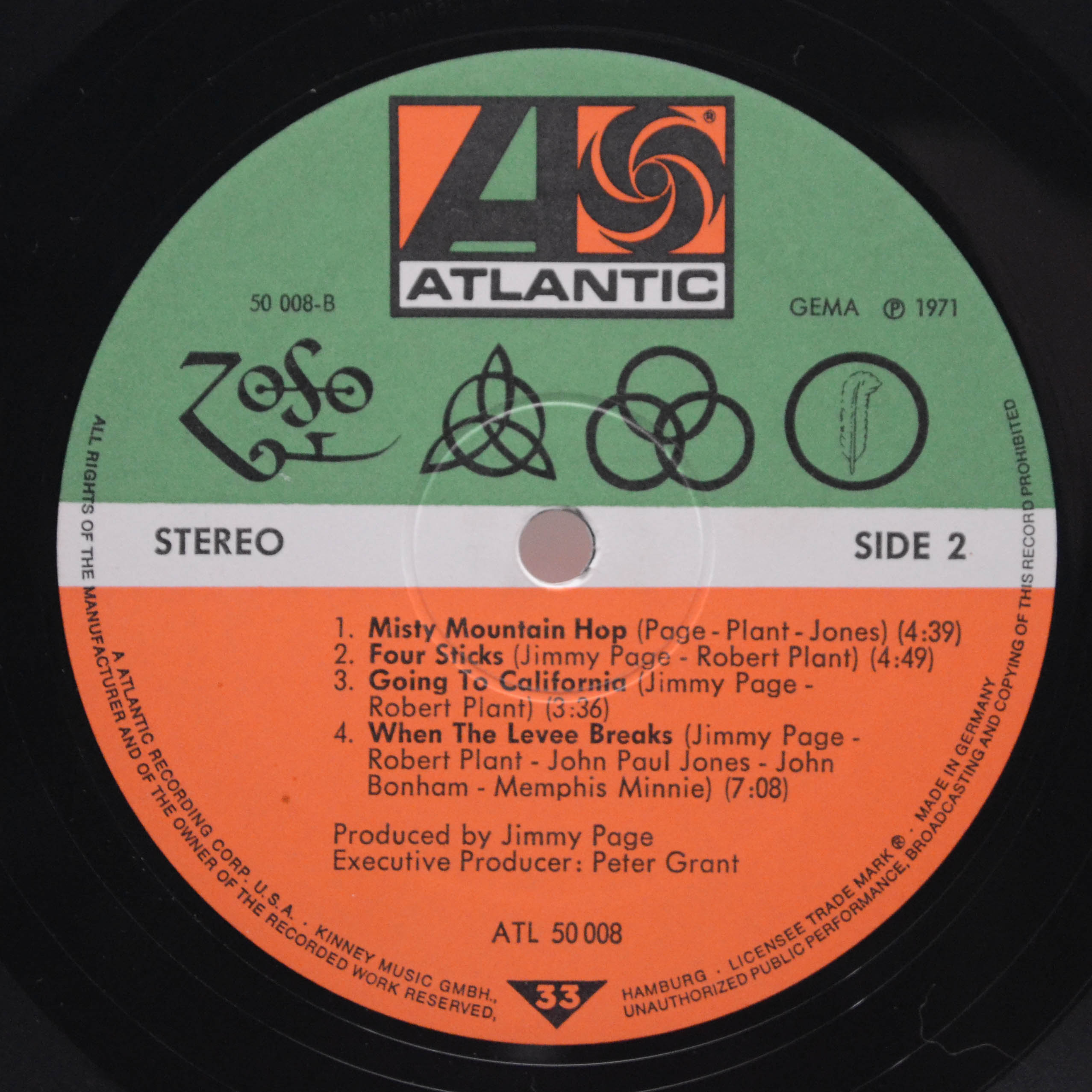 Led Zeppelin — Untitled, 1971