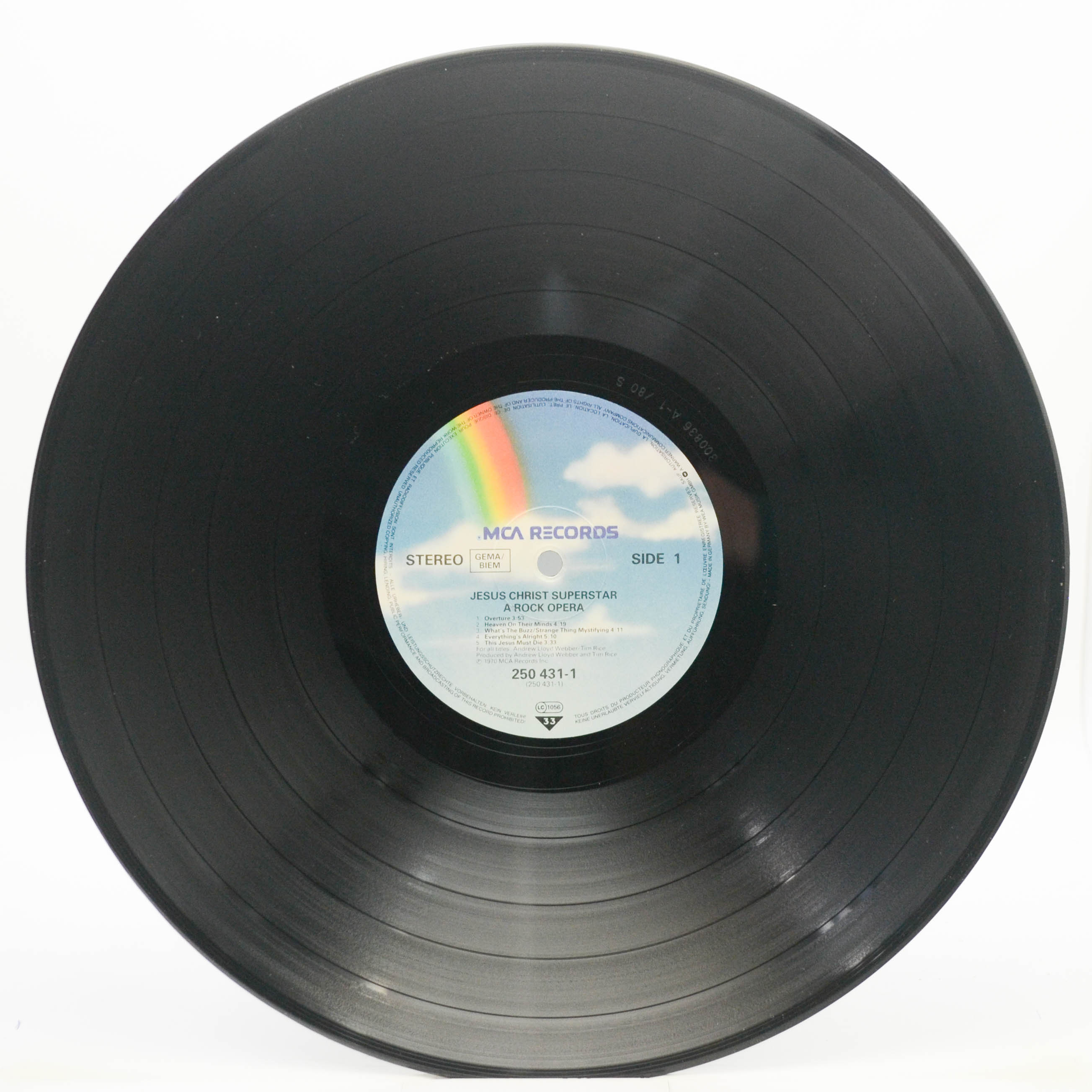 Виниловая пластинка Andrew Lloyd Webber — Jesus Christ Superstar (2LP, booklet), 1970