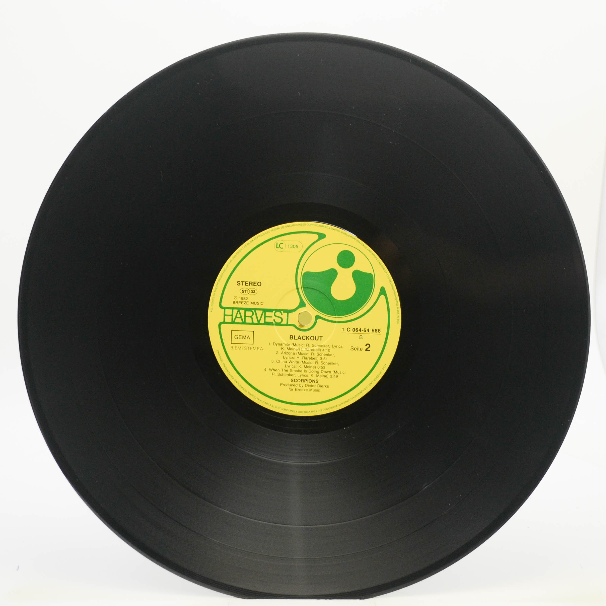 Scorpions - Blackout (1-st, Germany), 9380 ₽ Германия, Harvest