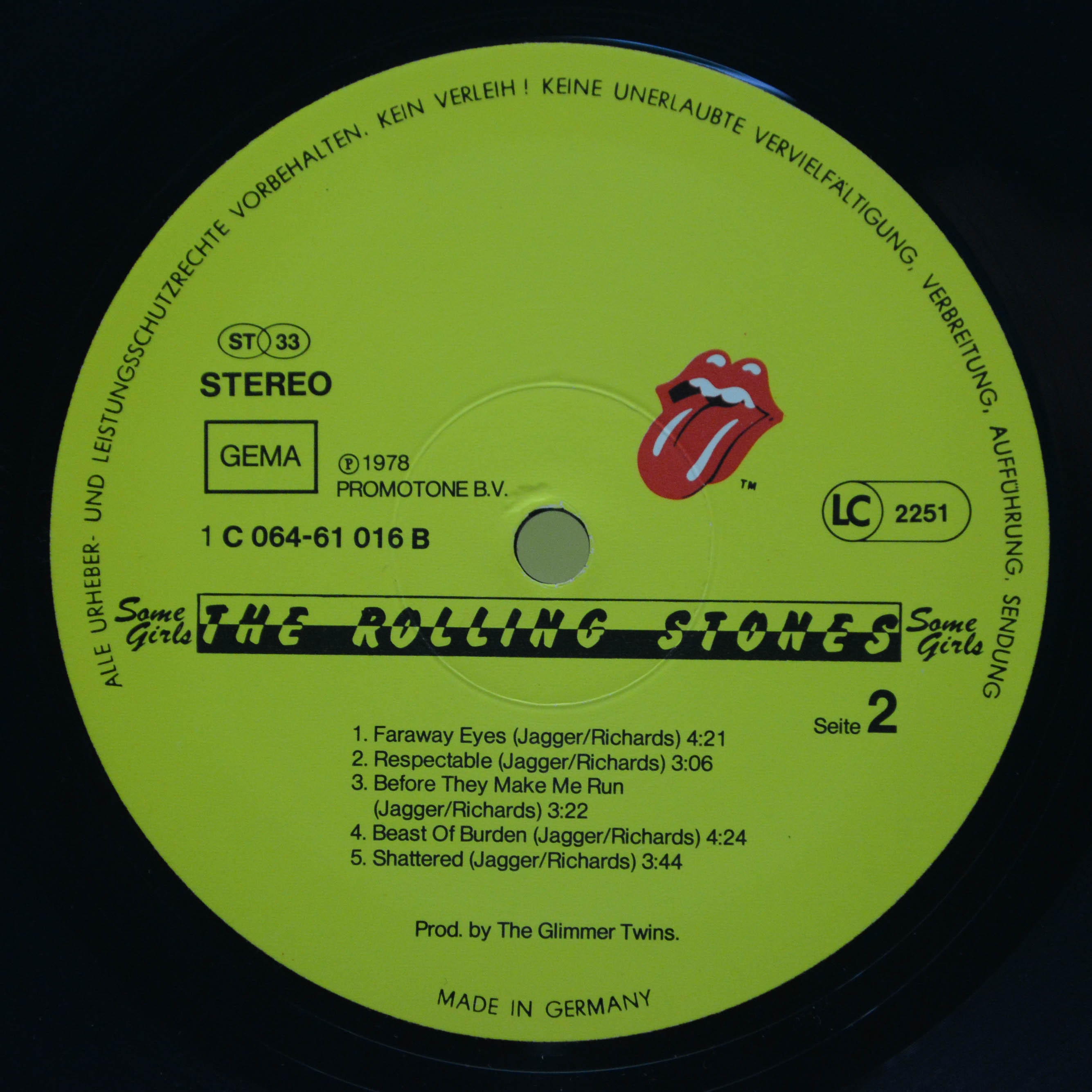 Rolling Stones — Some Girls, 1978