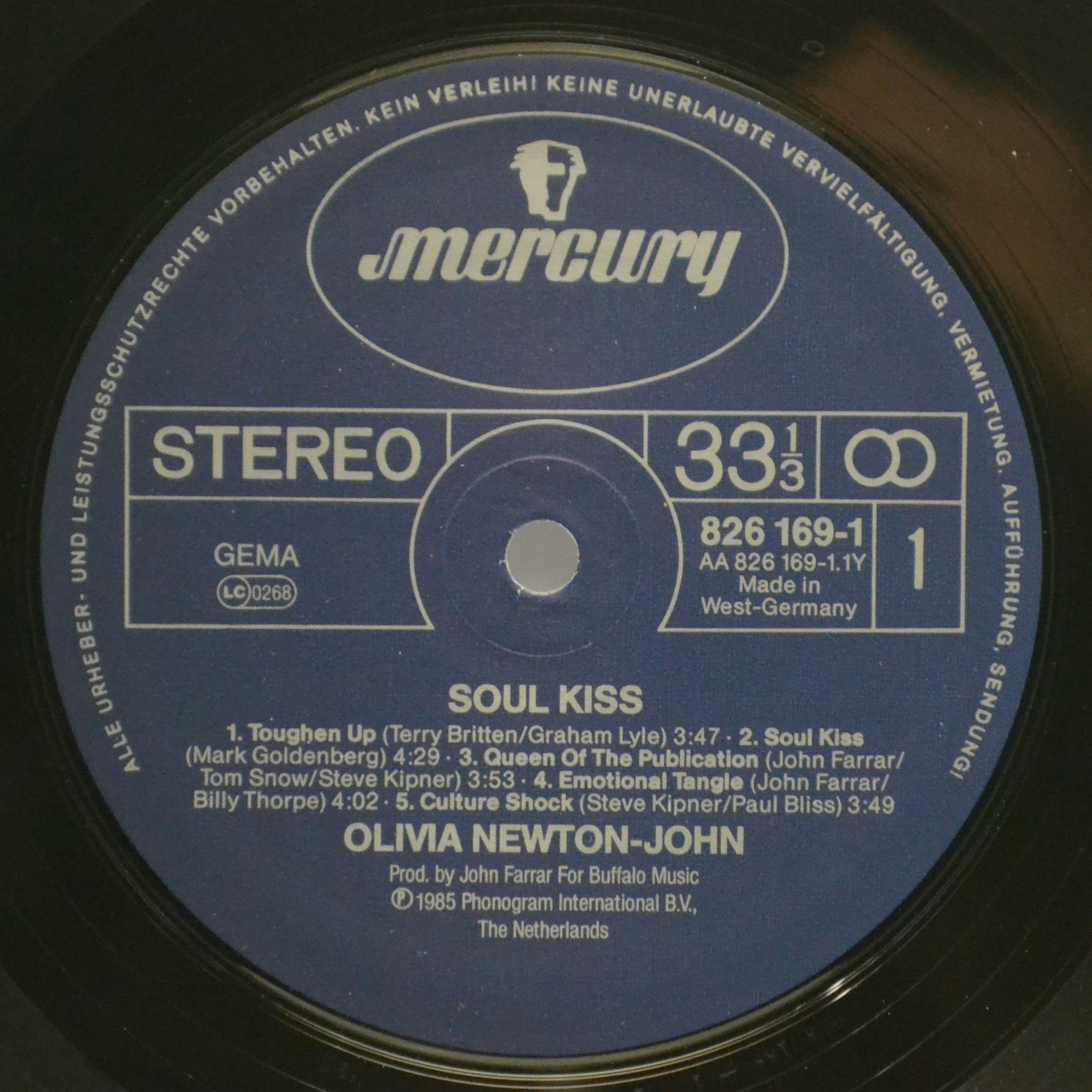 Olivia Newton-John — Soul Kiss, 1985