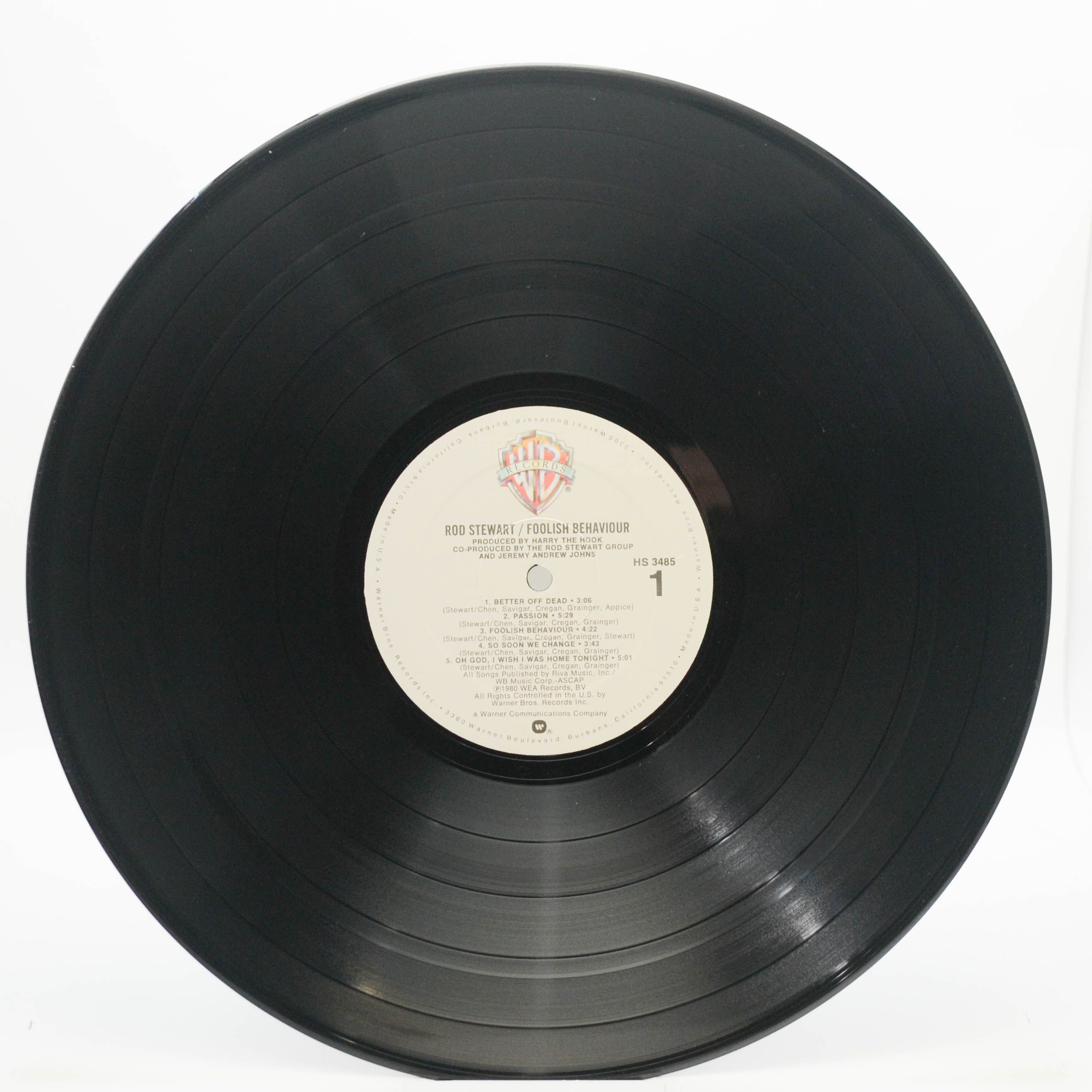 Rod Stewart — Foolish Behaviour (USA), 1980