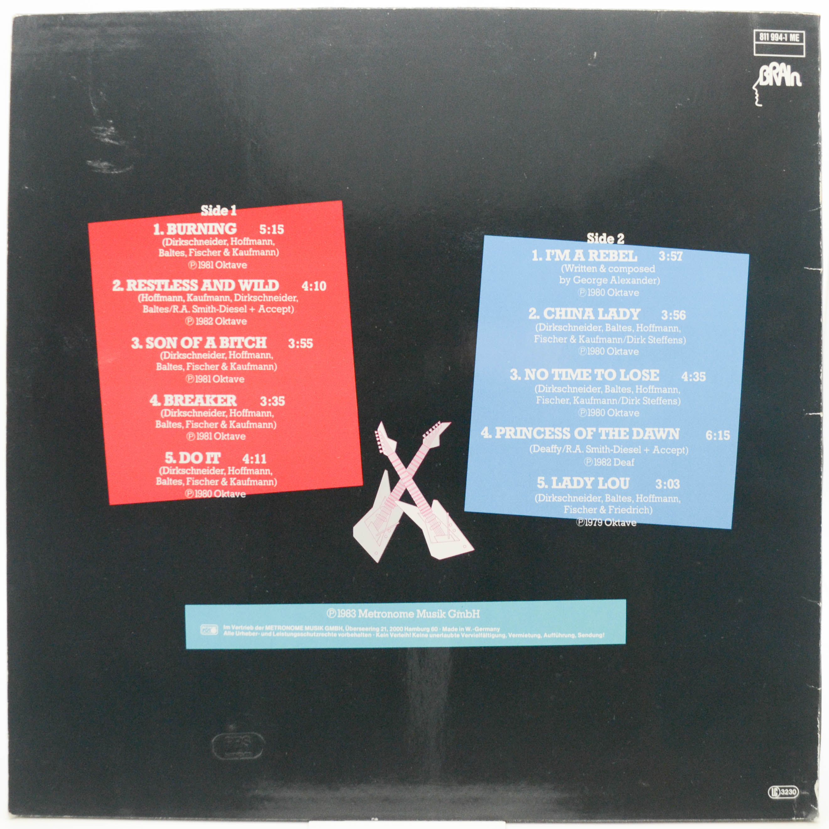 Accept — Best Of Accept, 1983