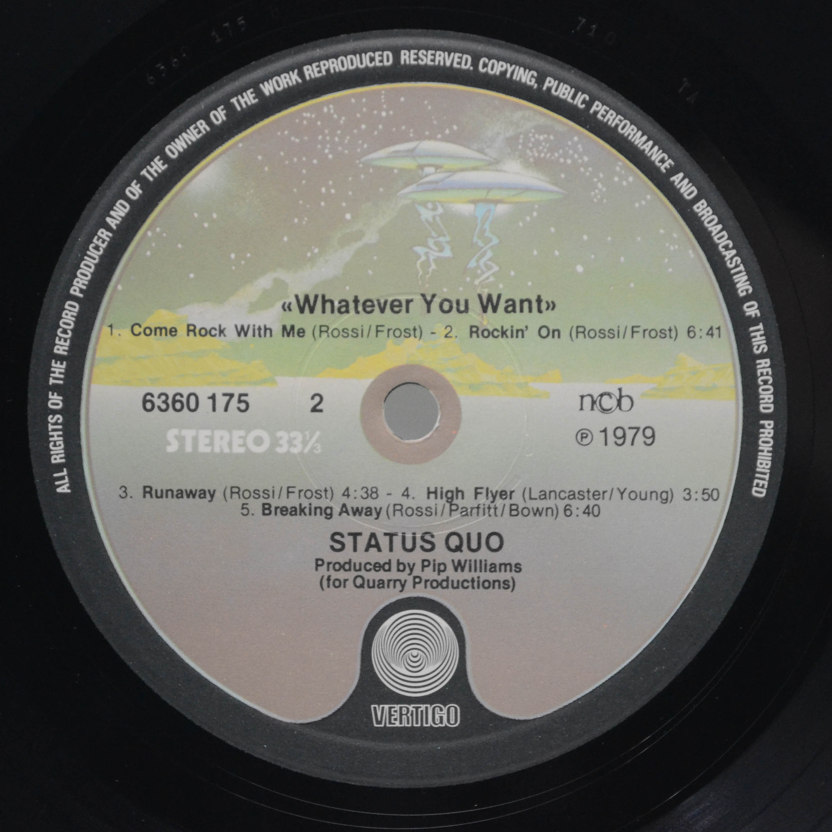 Status Quo — Whatever You Want, 1979