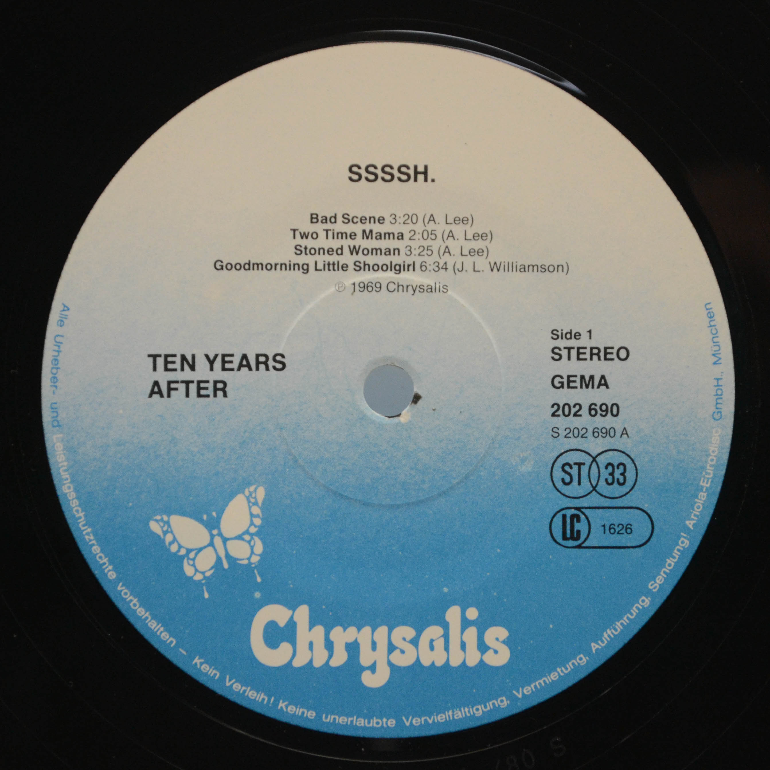 Ten Years After — Ssssh., 1969