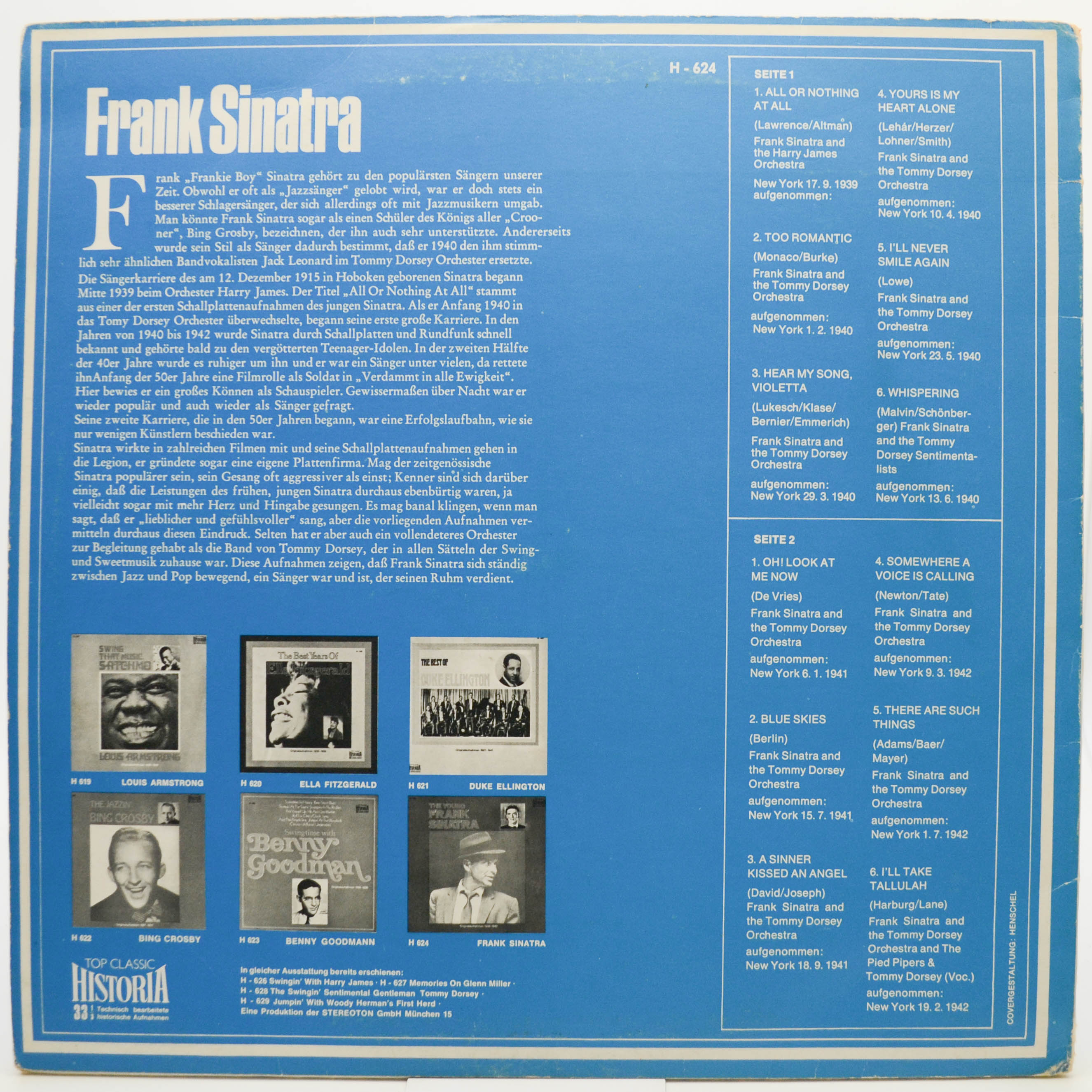 Frank Sinatra — The Young Frank Sinatra, 1970