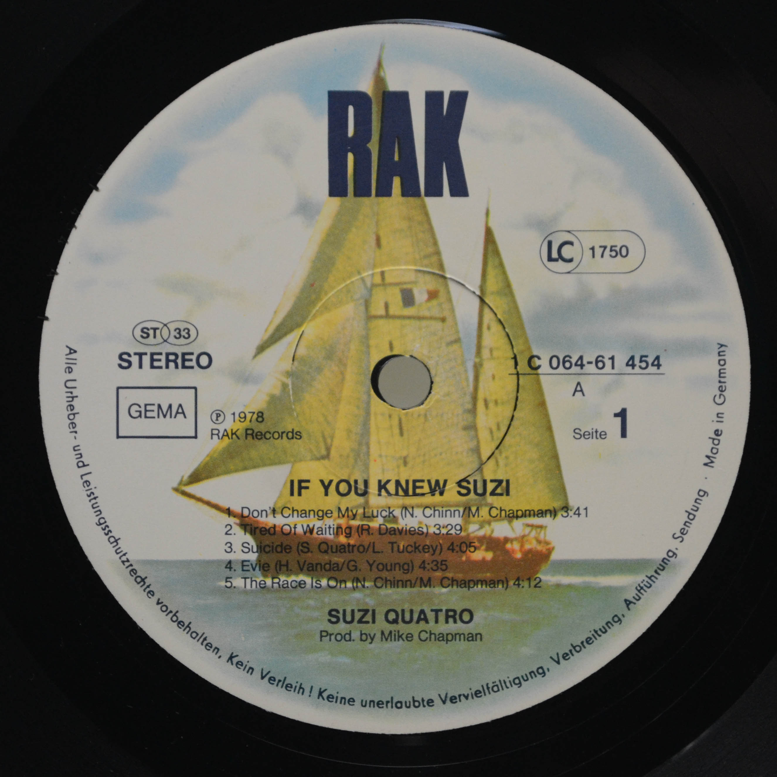 Suzi Quatro — If You Knew Suzi..., 1978