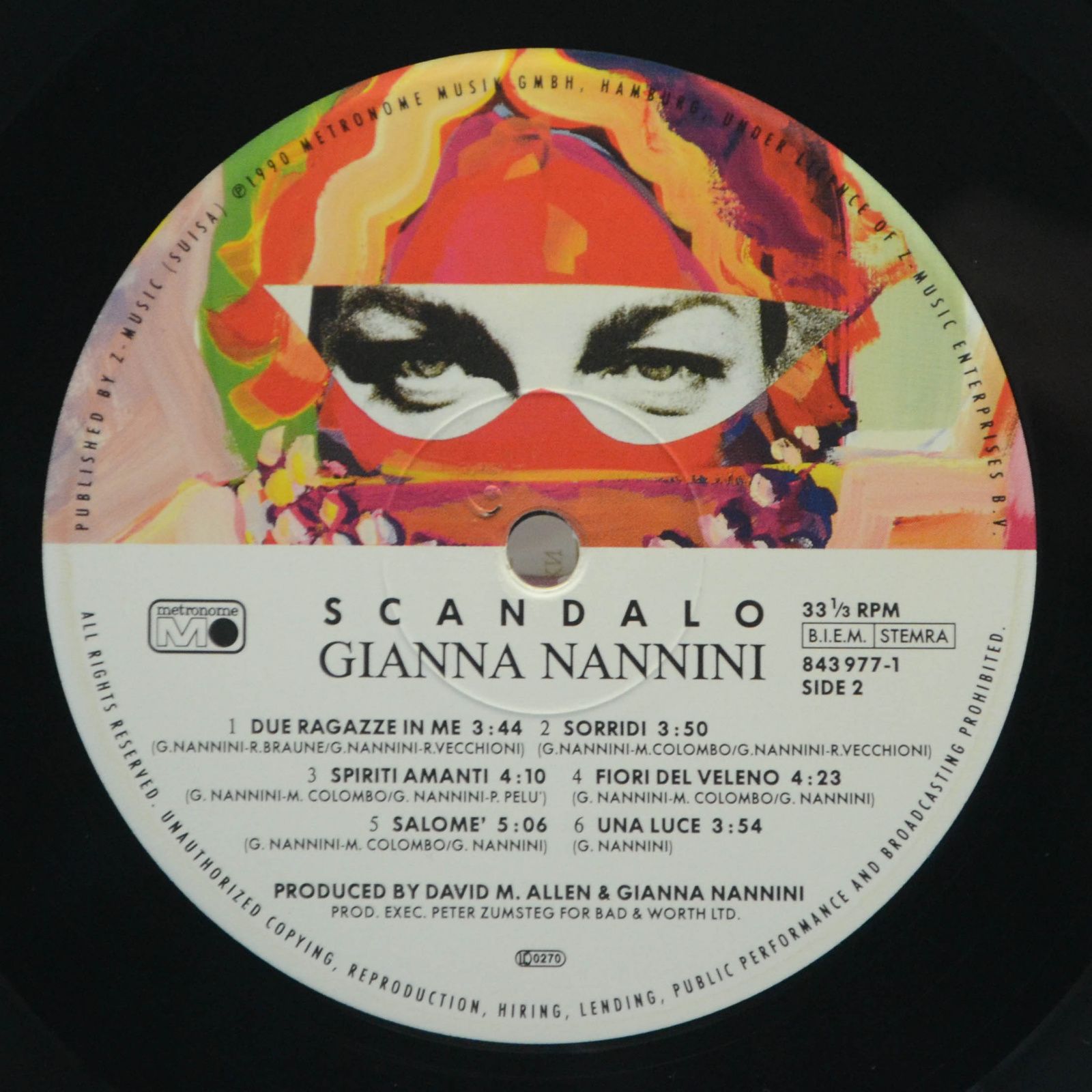 Gianna Nannini — Scandalo, 1990