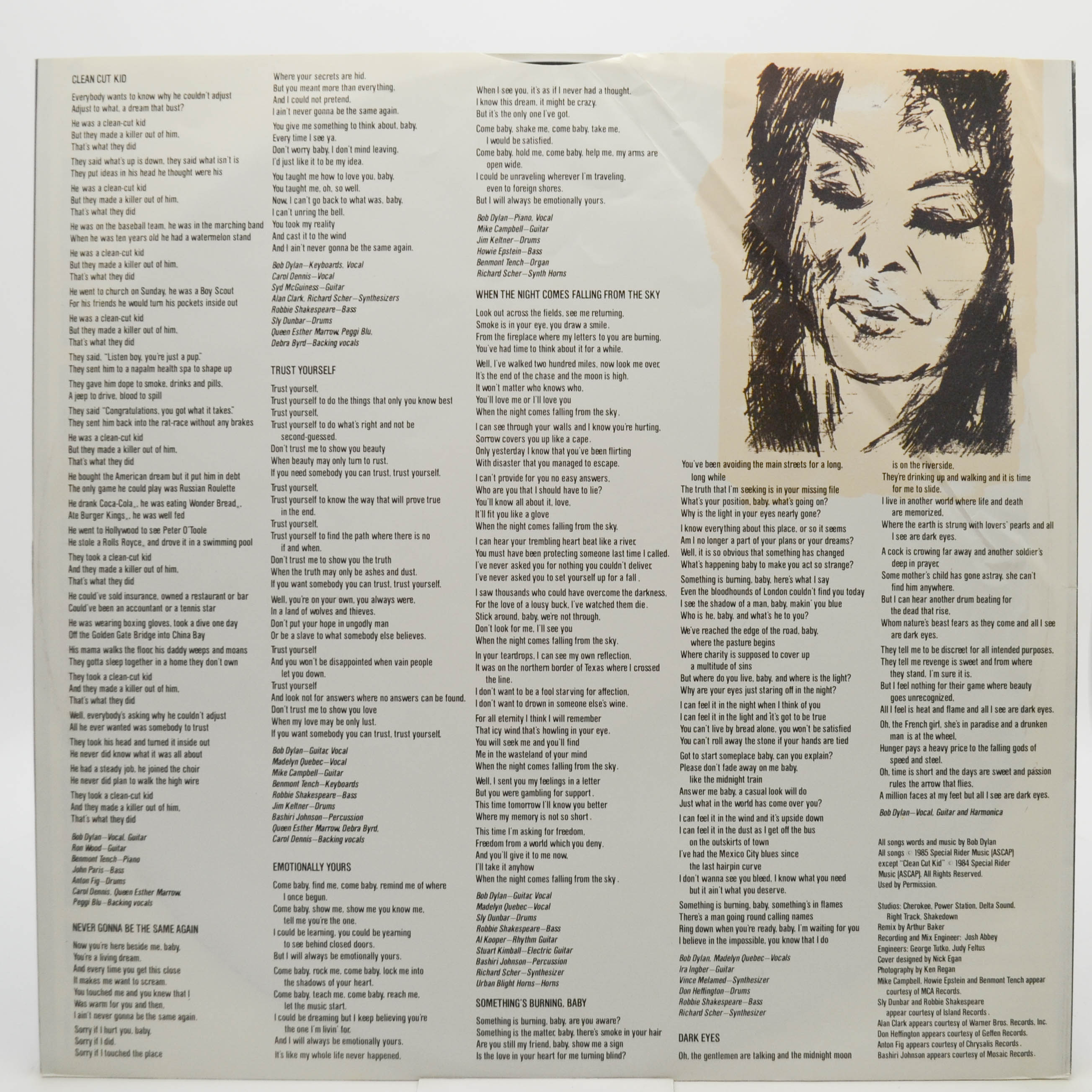 Bob Dylan — Empire Burlesque, 1985