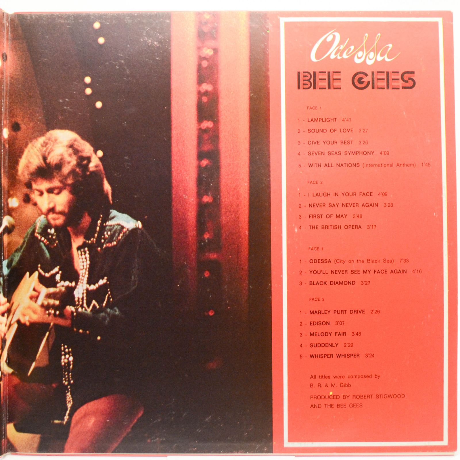 Bee Gees — Odessa (2LP), 1969