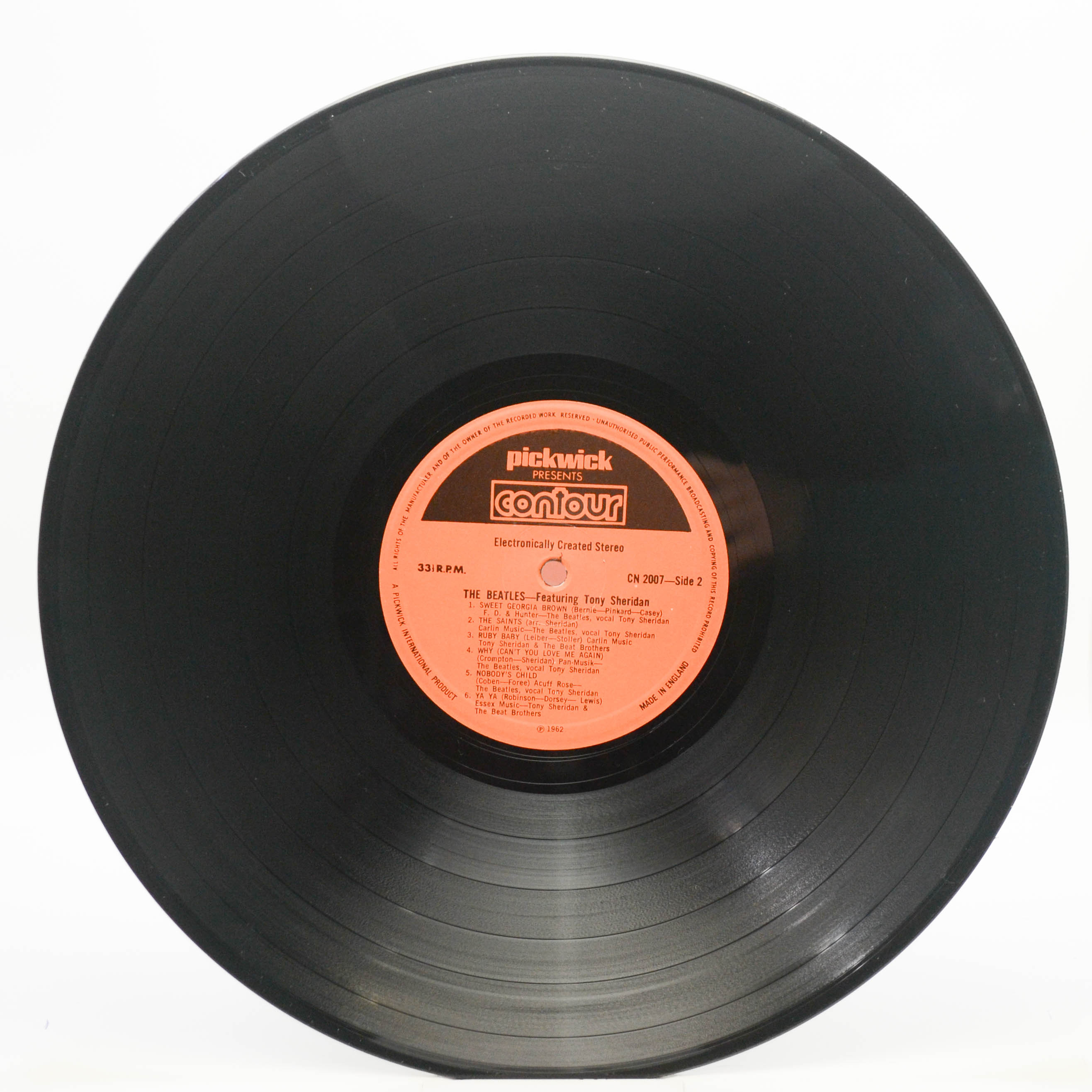 The Beatles Featuring Tony Sheridan — The Beatles Featuring Tony Sheridan (UK), 1964