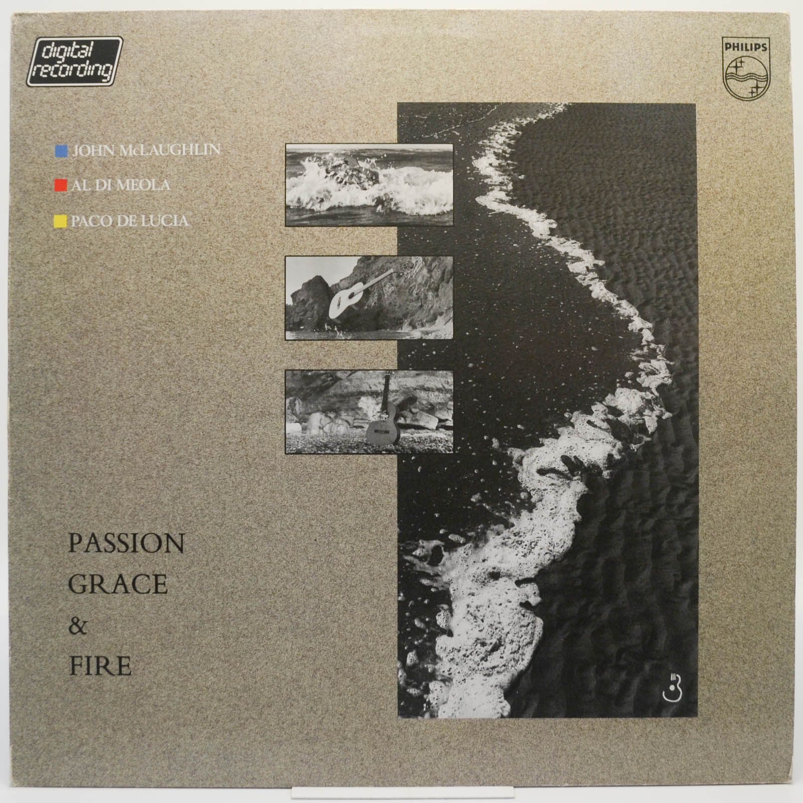 John McLaughlin - Al Di Meola - Paco De Lucía — Passion, Grace & Fire, 1983