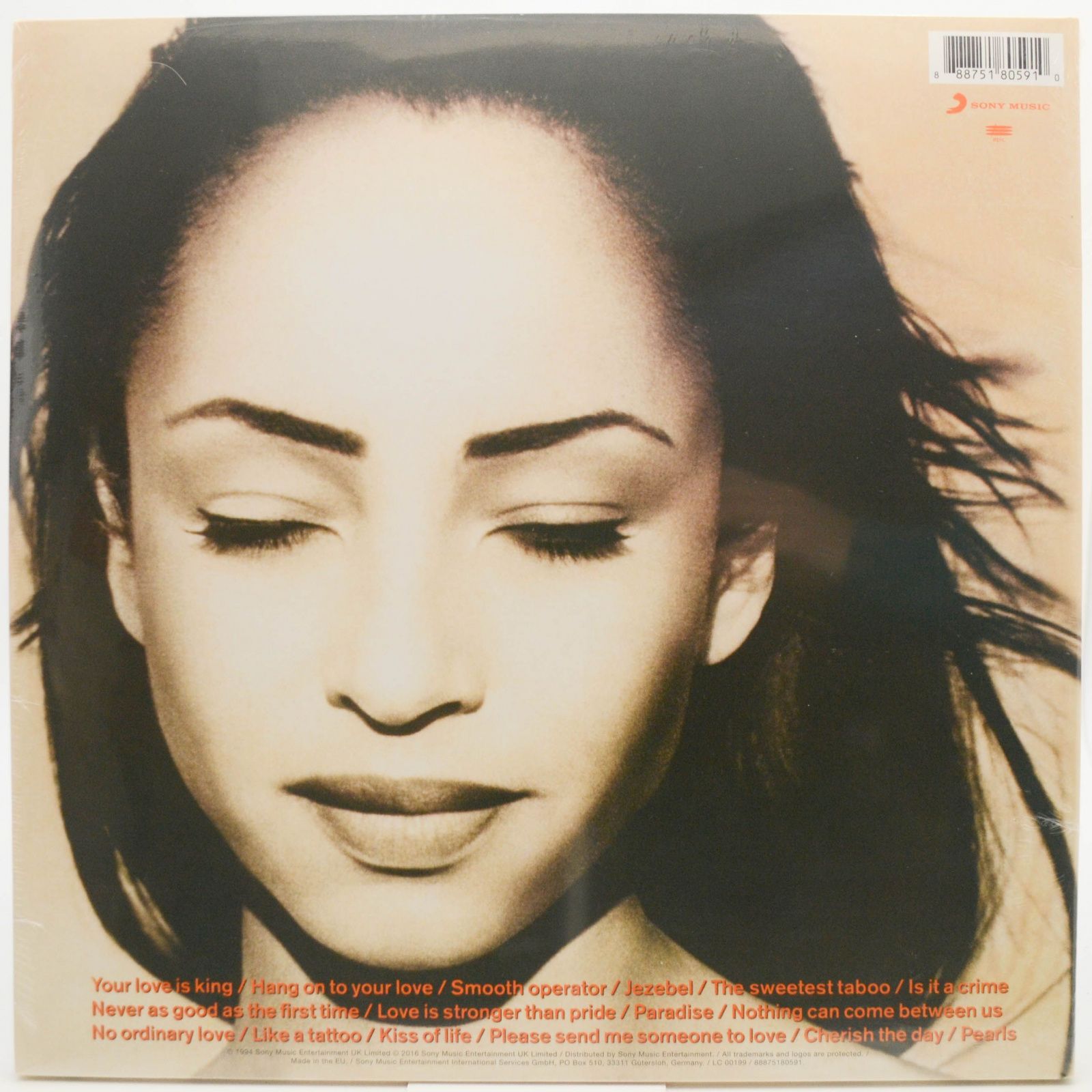 Sade — The Best Of Sade (2LP), 1994