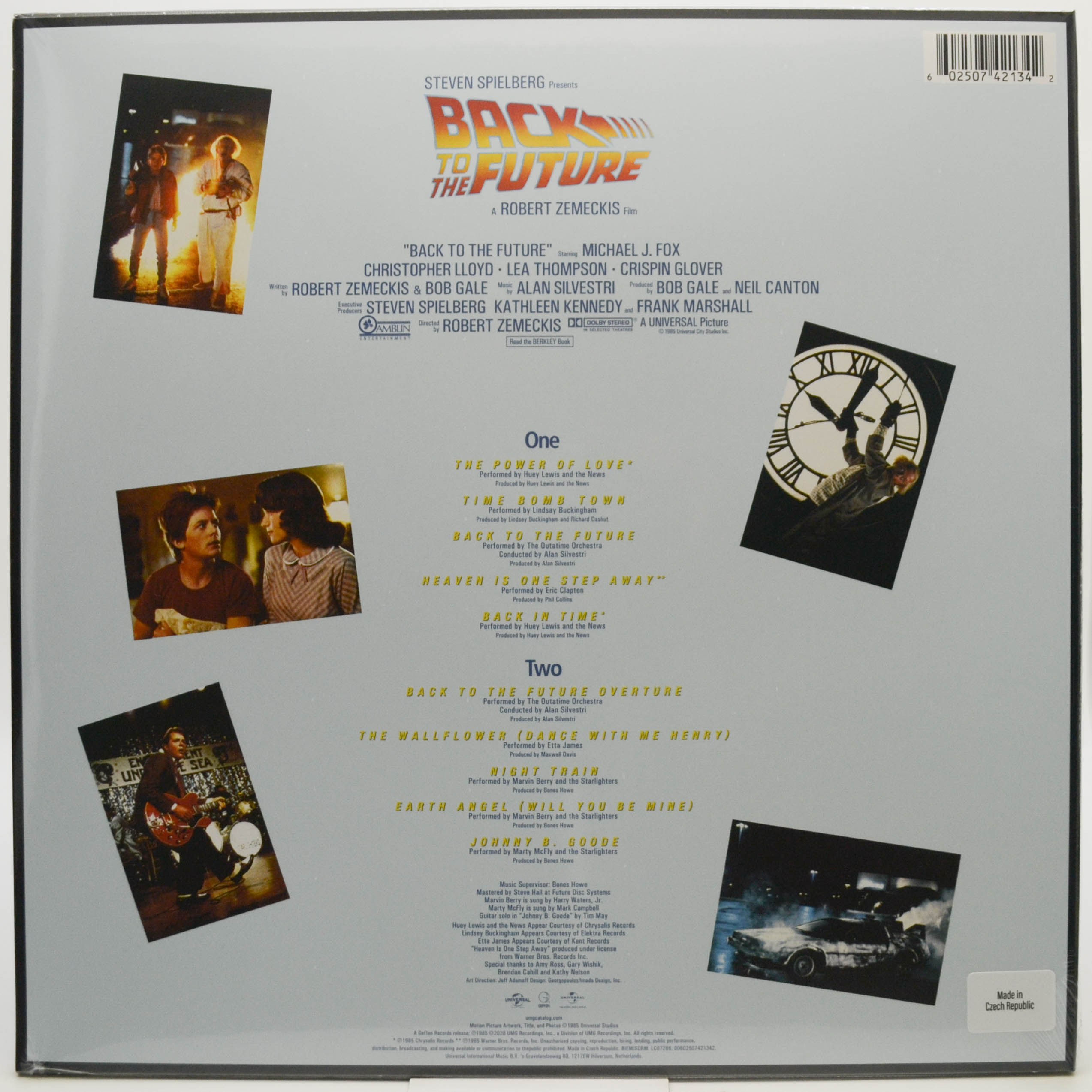 Various — Music from the Motion Picture Soundtrack-Back To The Future, 1985