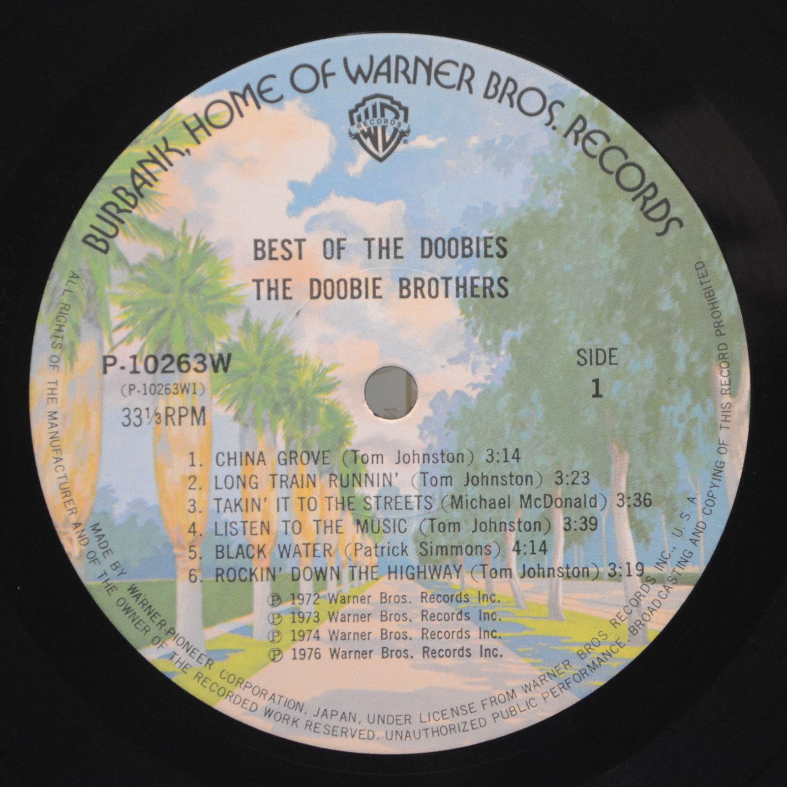 Doobie Brothers — Best Of The Doobies, 1976