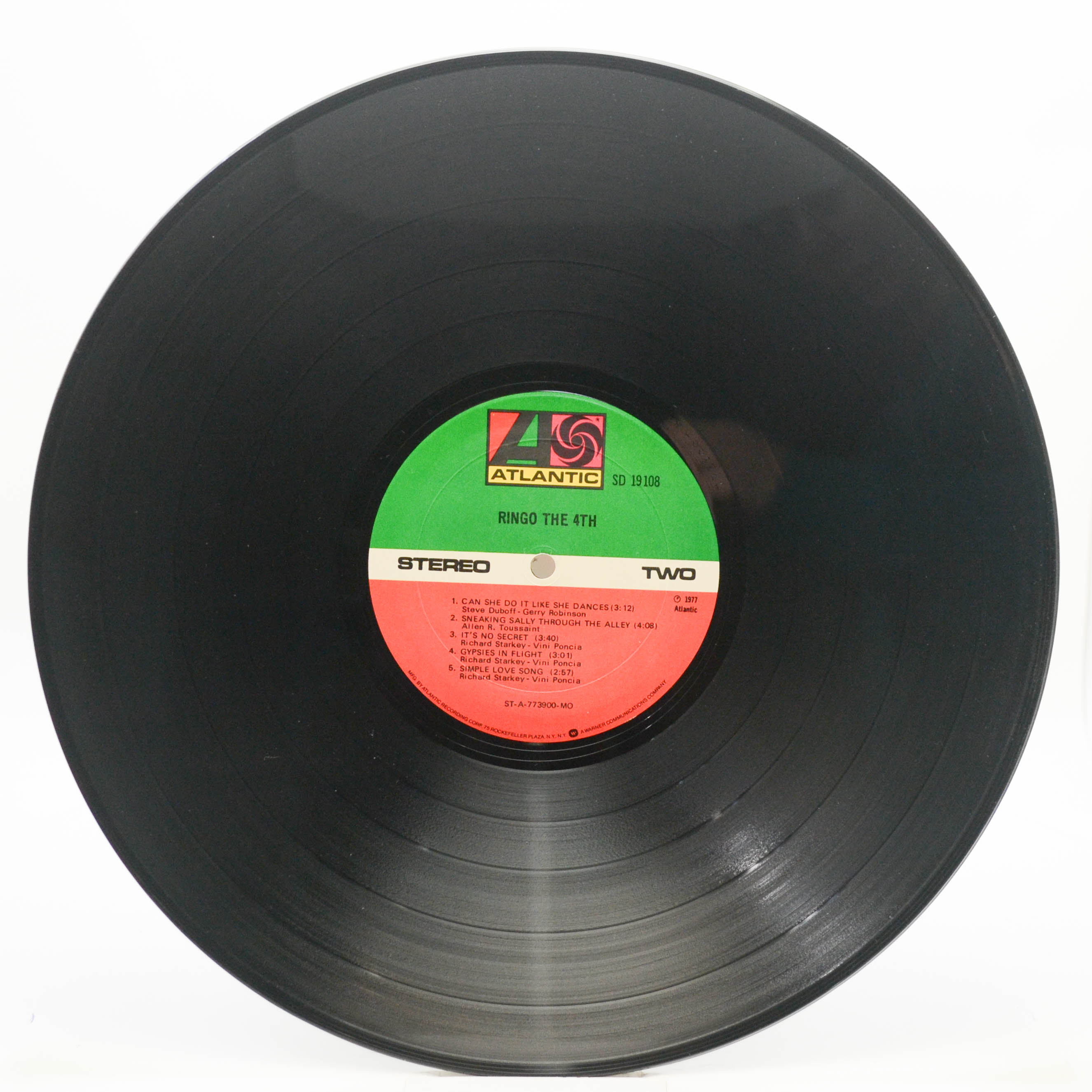 Ringo Starr — Ringo The 4th (USA), 1977