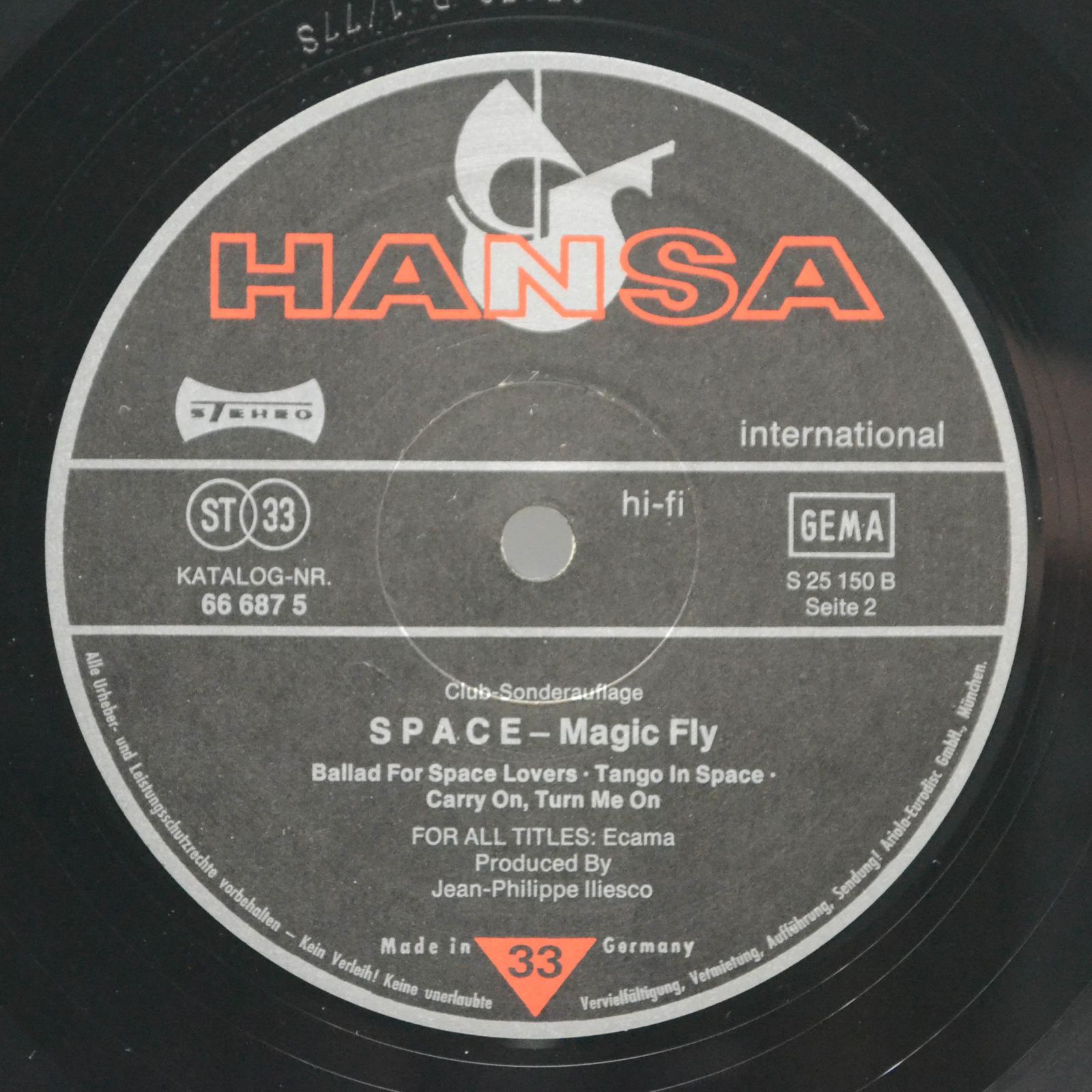 Space — Magic Fly, 1977