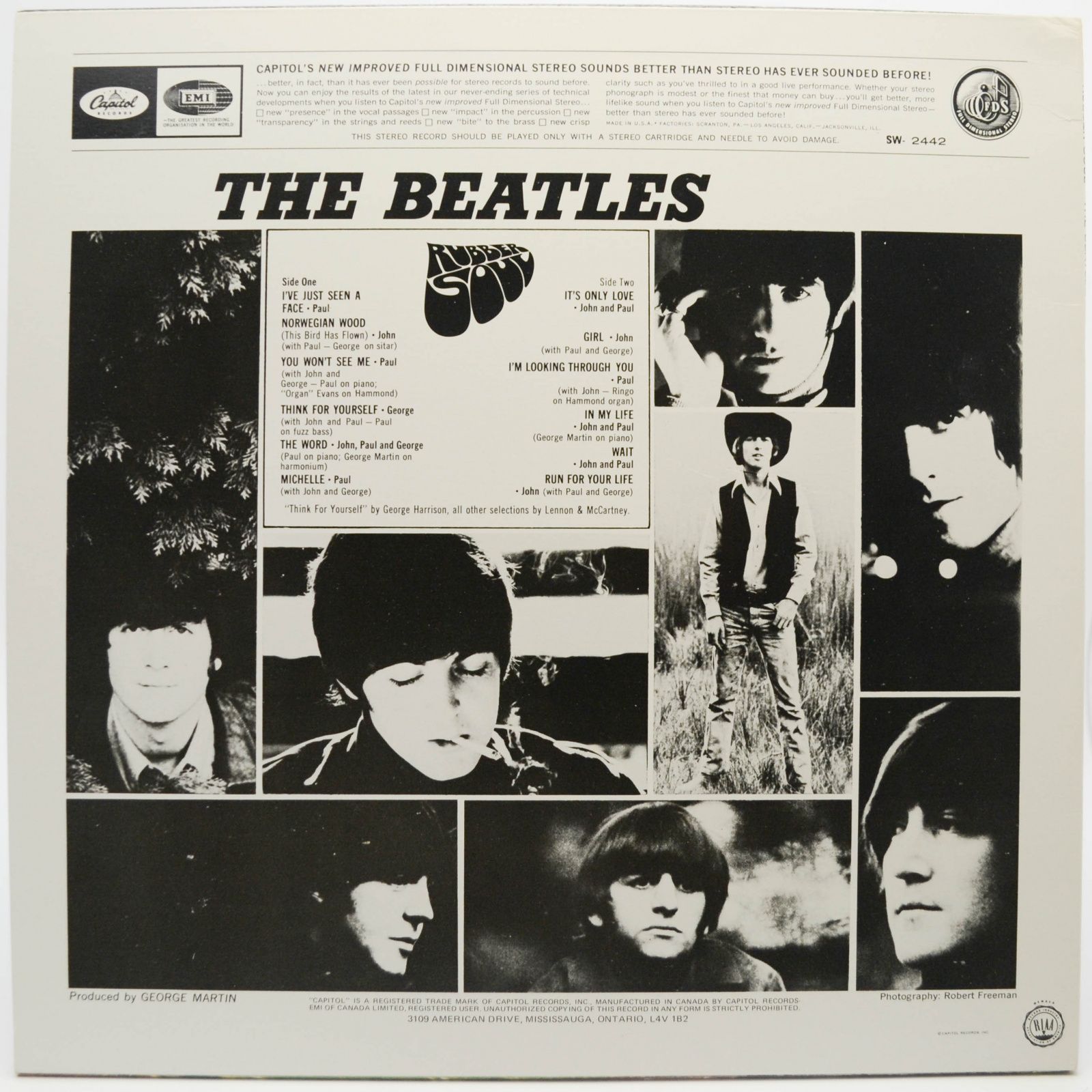 Beatles — Rubber Soul, 1965