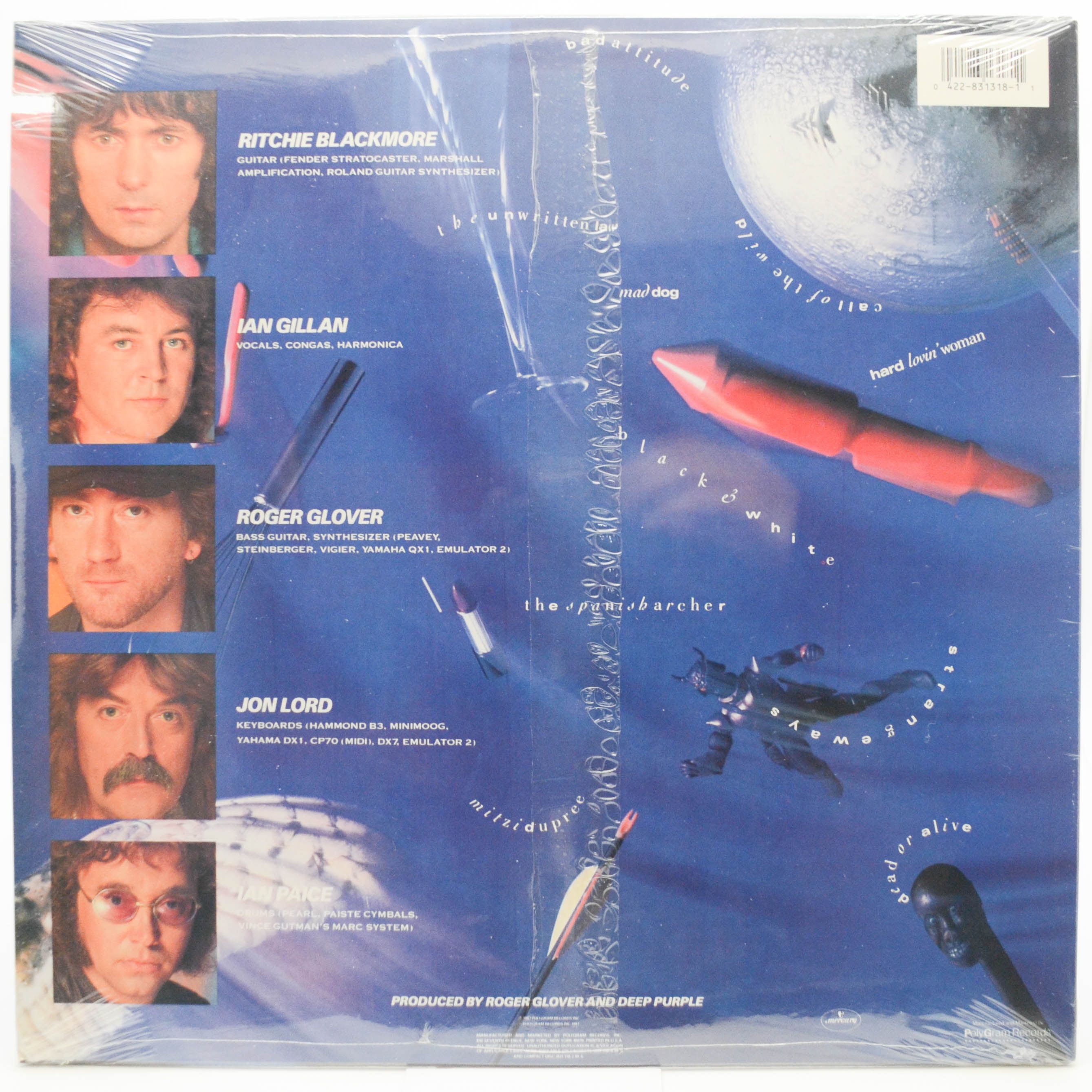 Deep Purple — The House Of Blue Light (USA), 1987