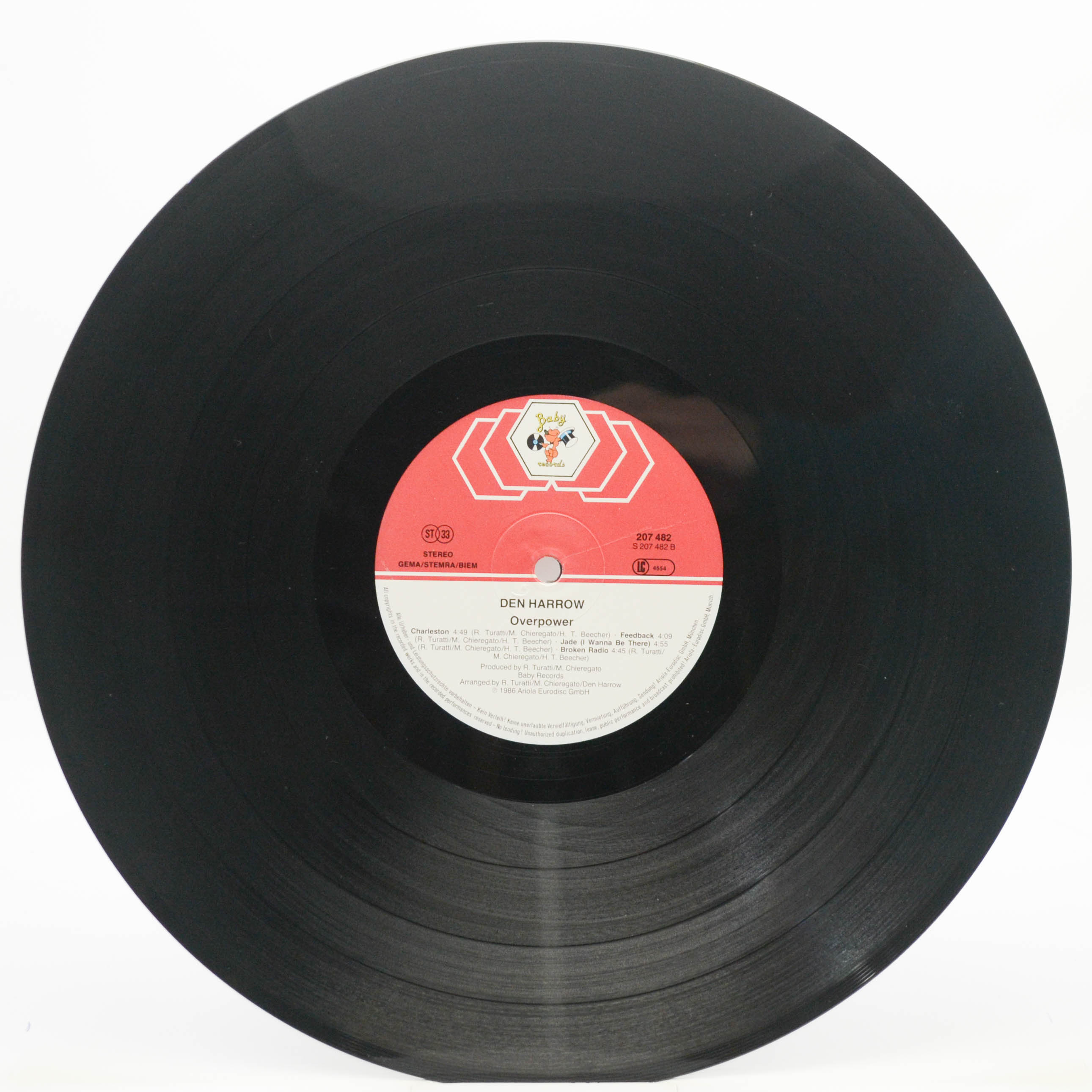 Den Harrow — Overpower, 1986