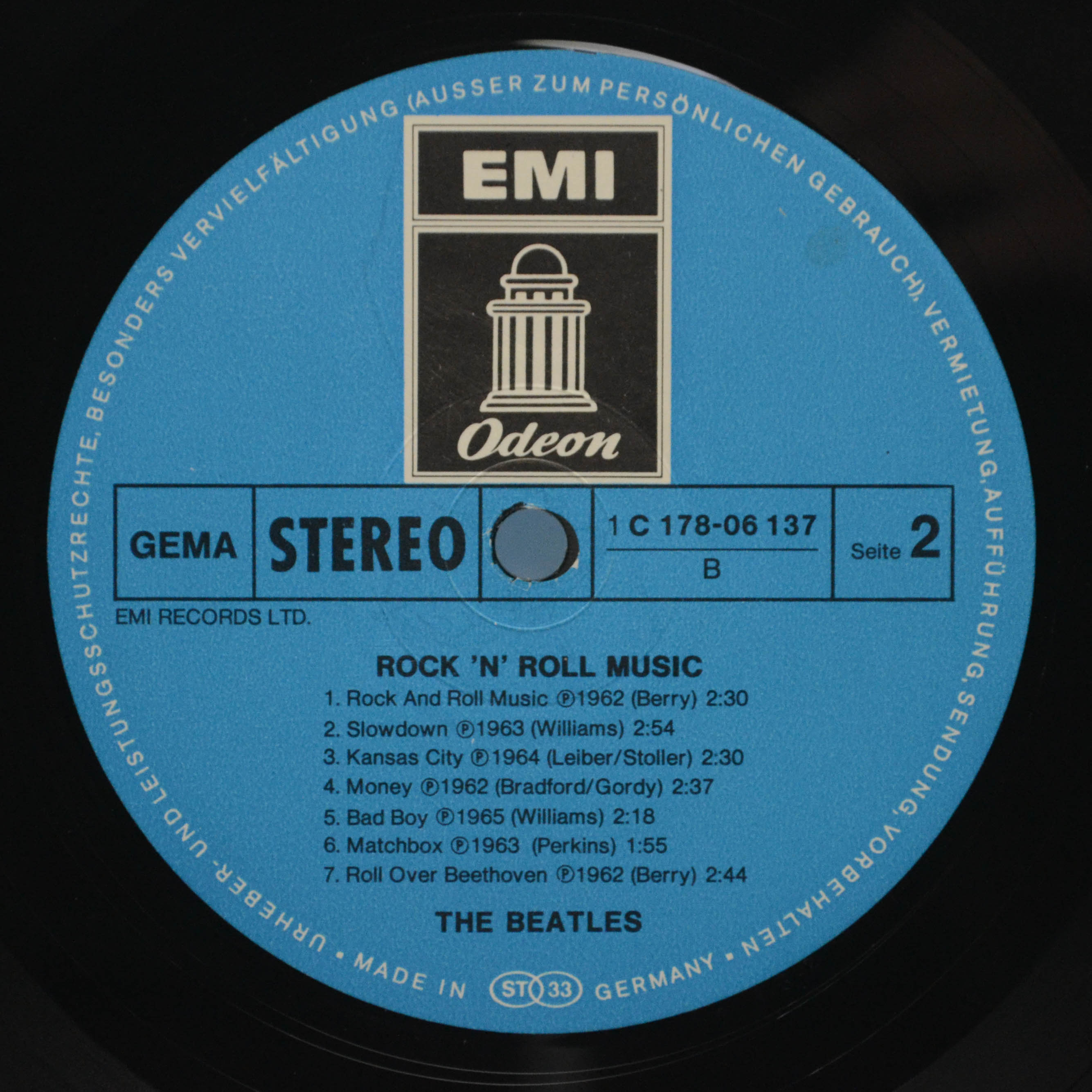 Beatles — Rock 'N' Roll Music (2LP), 1976