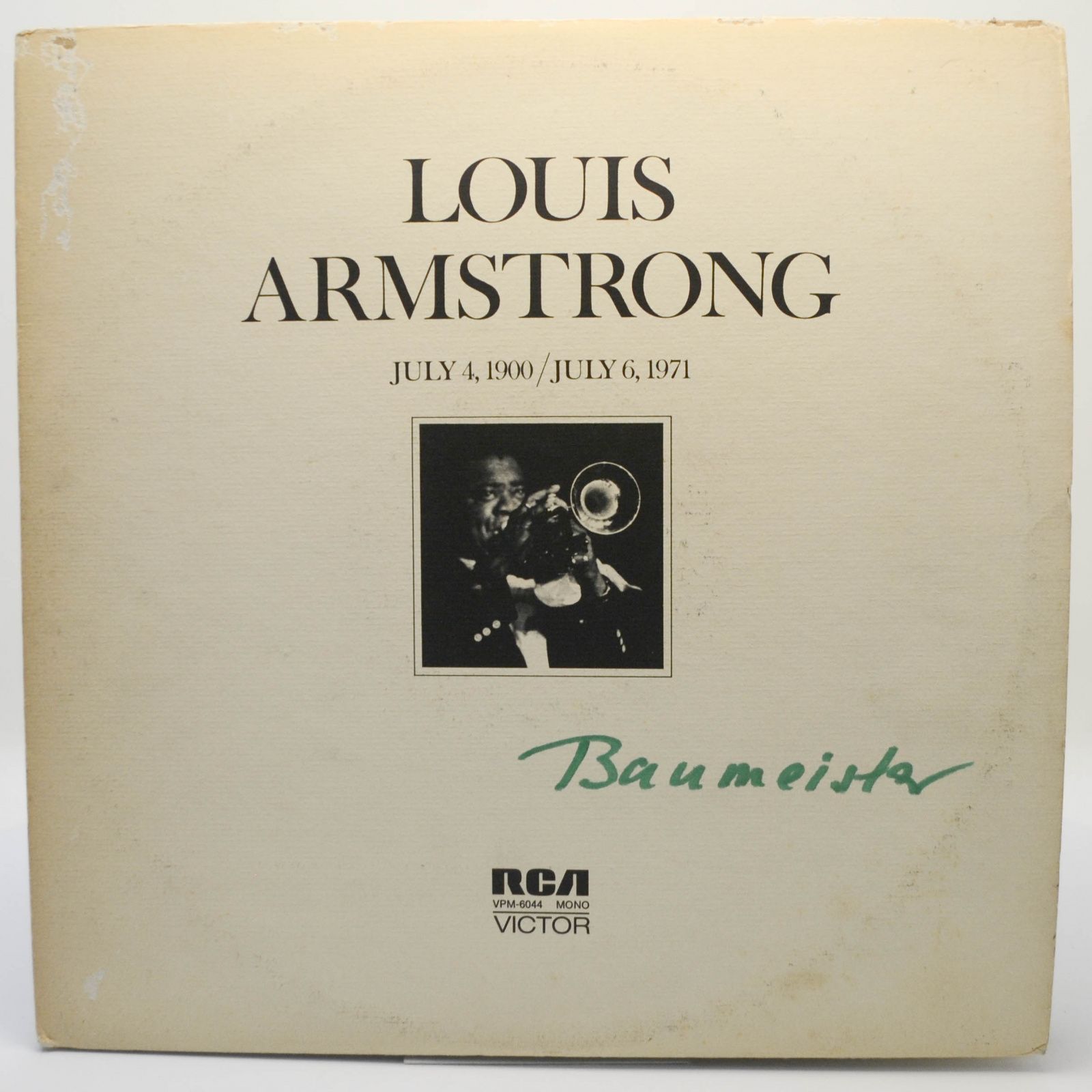 Louis Armstrong — July 4, 1900 - July 6 1971 (2LP), 1971