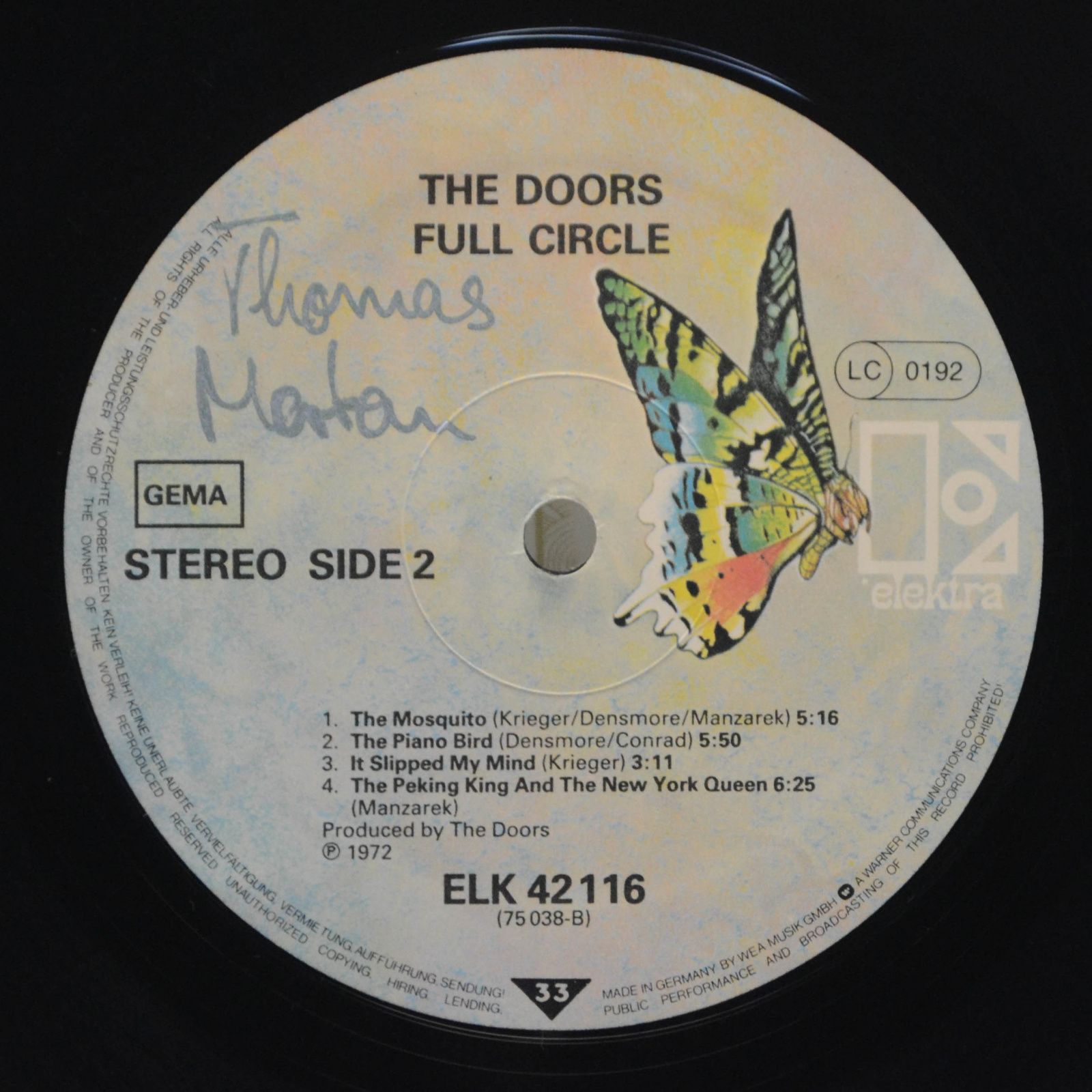 Doors — Full Circle, 1972