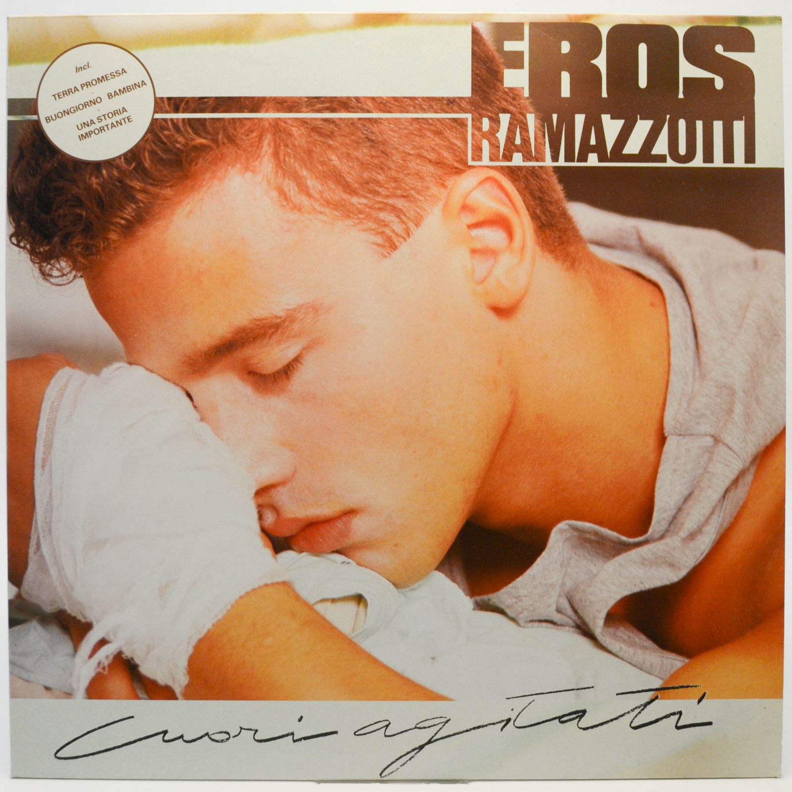 Eros Ramazzotti — Cuori Agitati, 1986