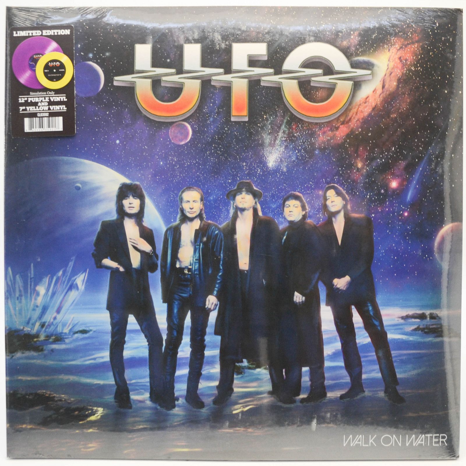 UFO — Walk On Water (LP+7", USA), 1995